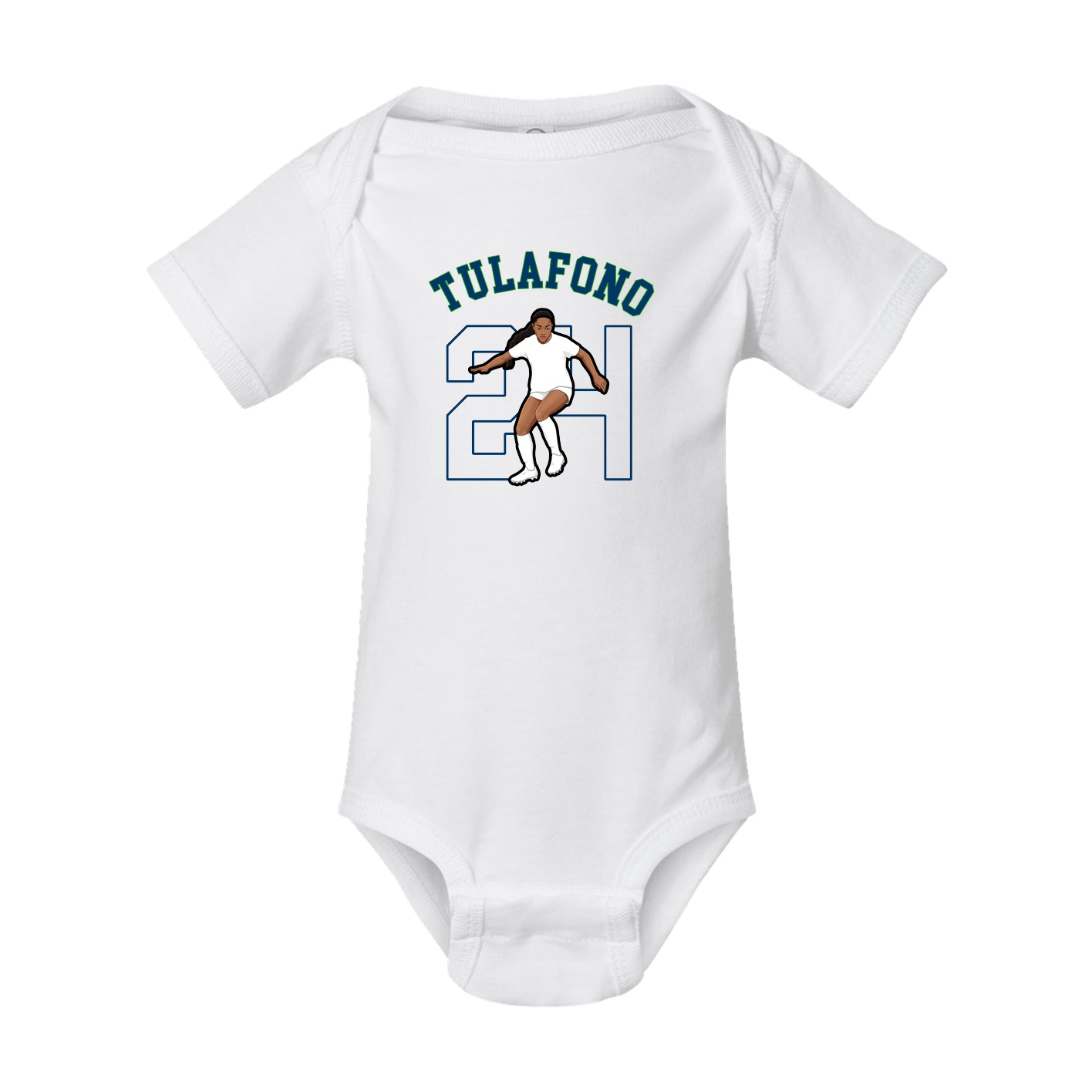 Baby Onesie — Shirsey Arch in White