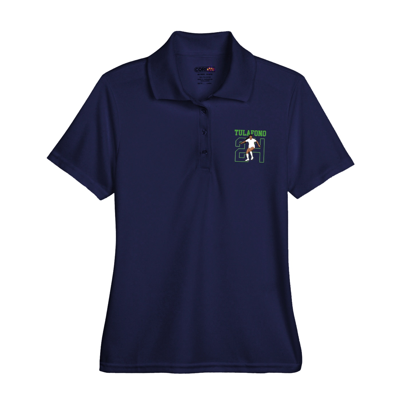 Womens Performance Polo — Shirsey in Navy