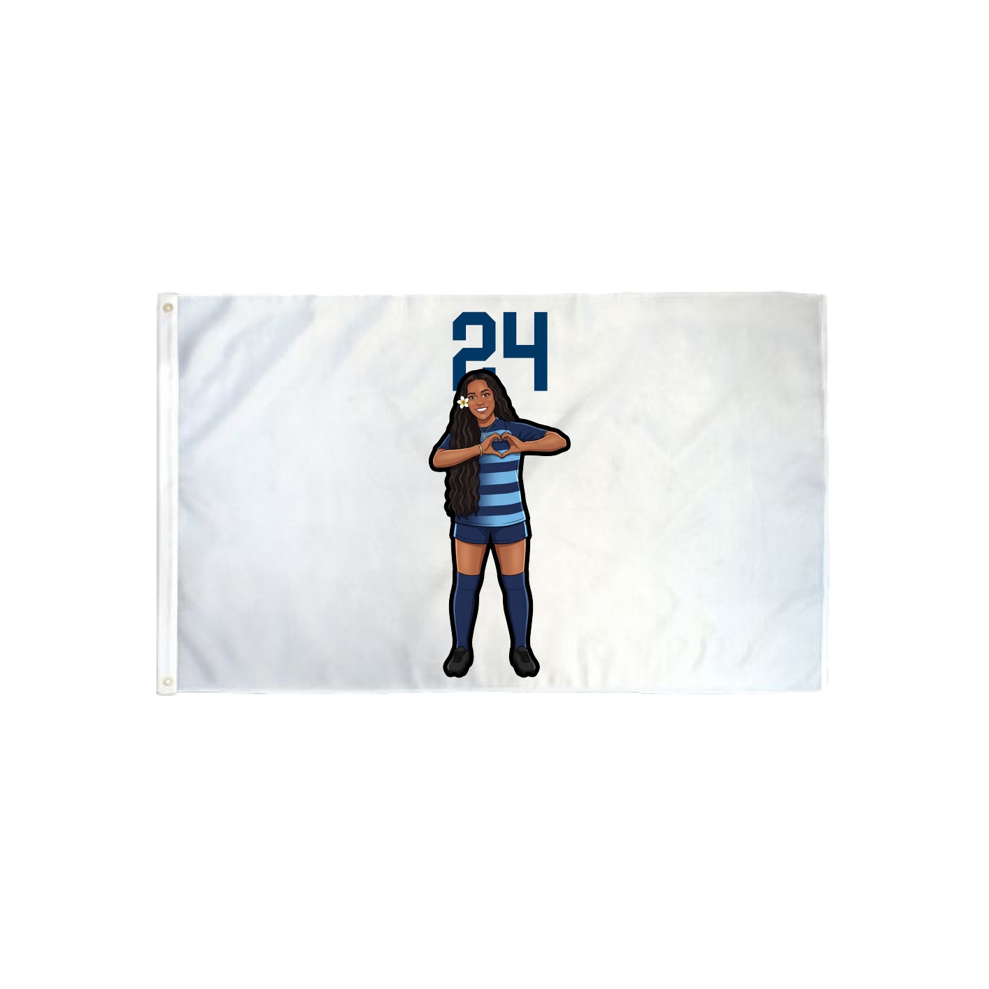 3x5 Flag — Number Top in Classic