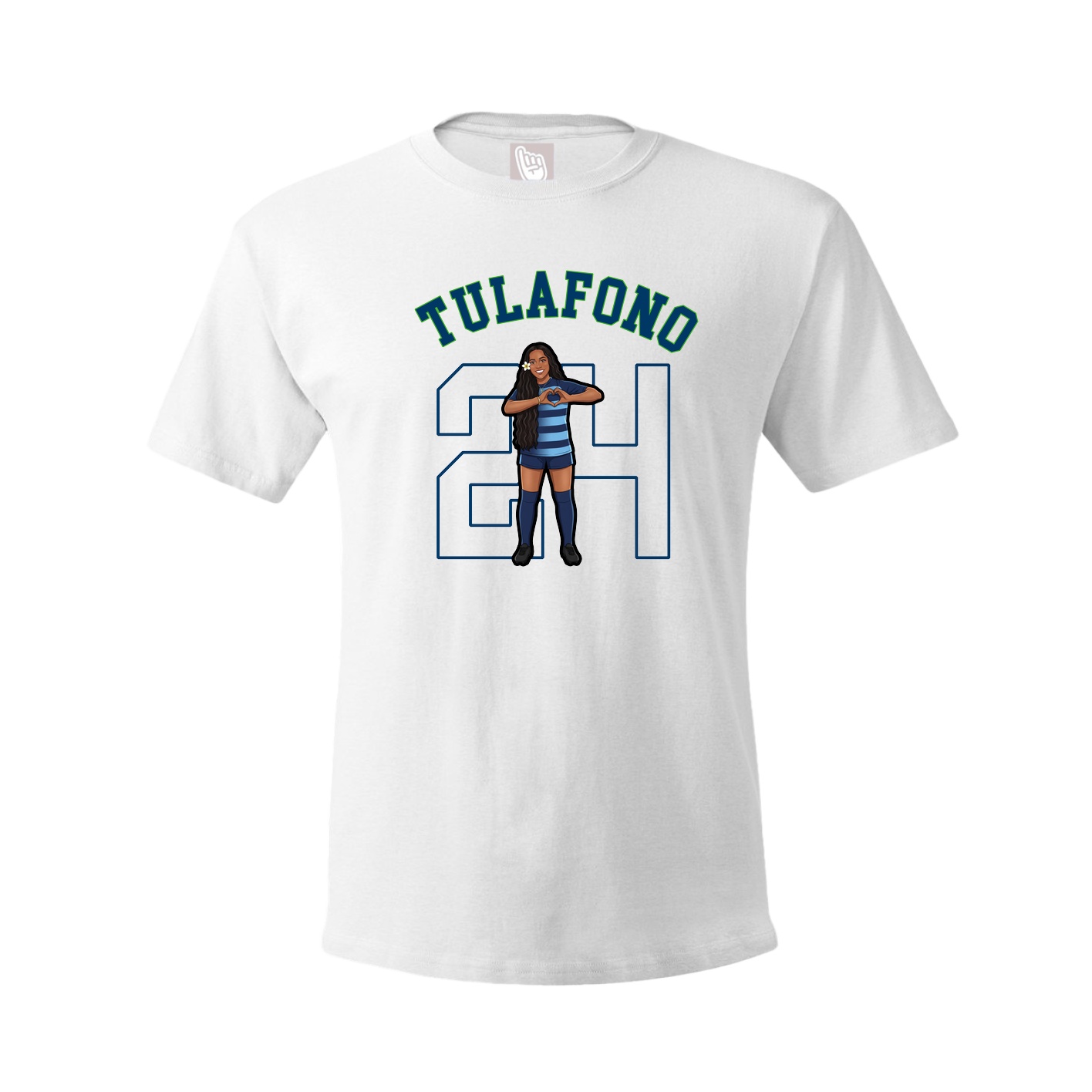 Tee — Shirsey Arch in White