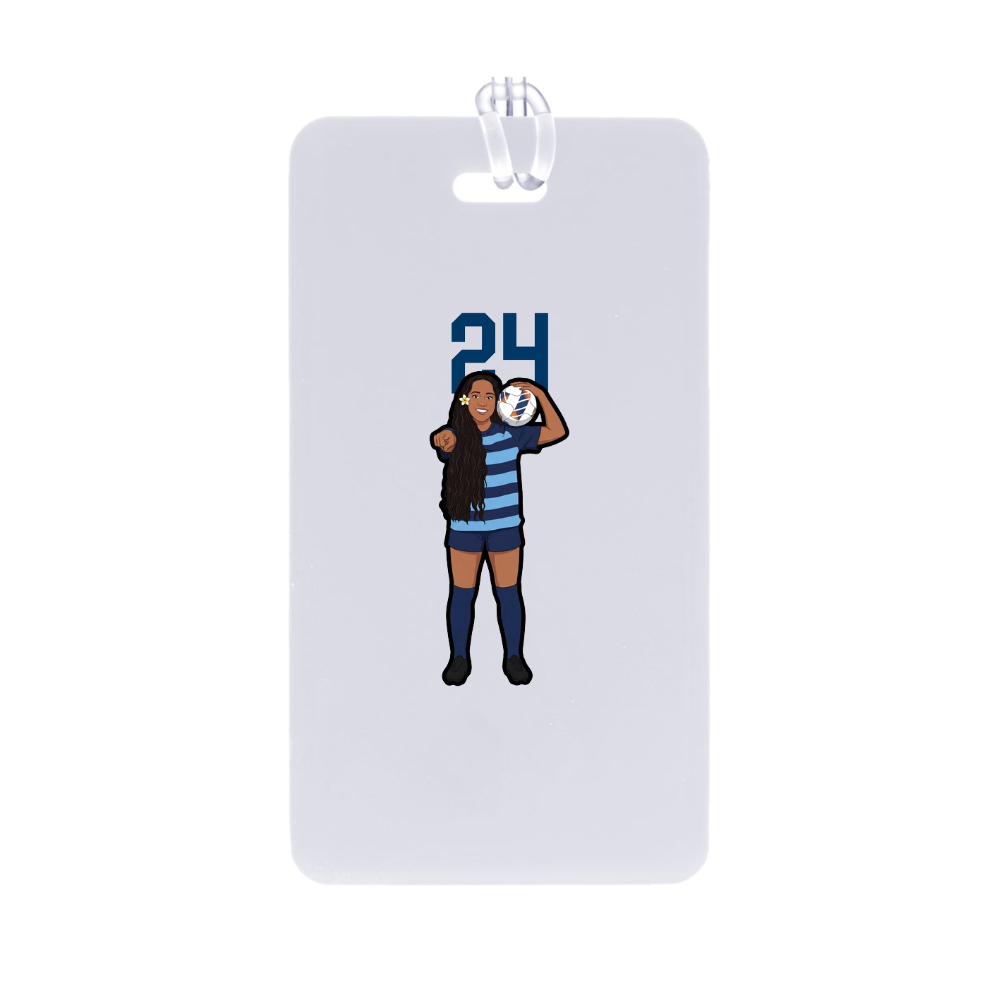 Bag Tag — Number Top in Classic