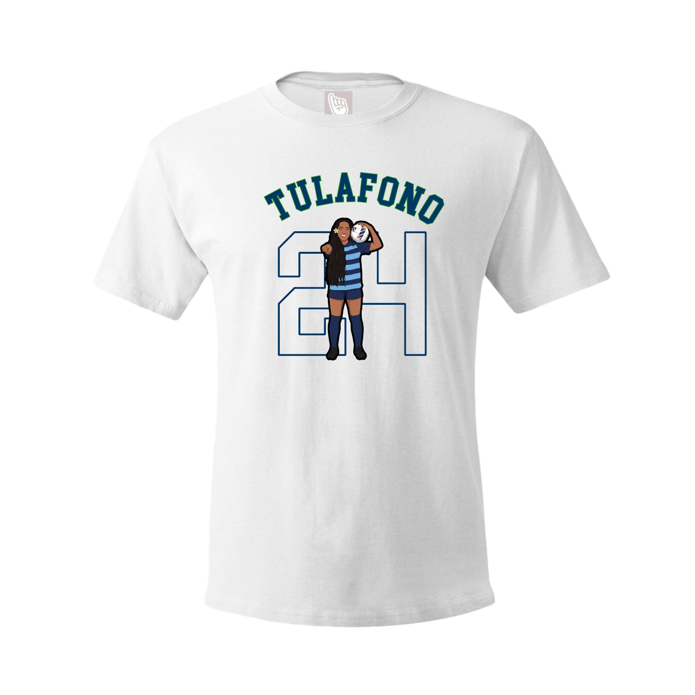 Youth Tee — Shirsey Arch in White