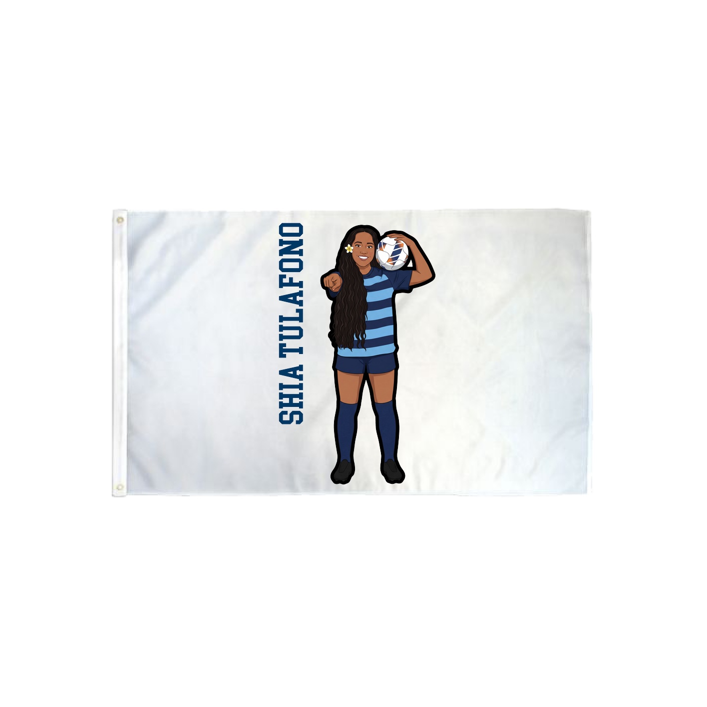 3x5 Flag — Name Vertical in Classic