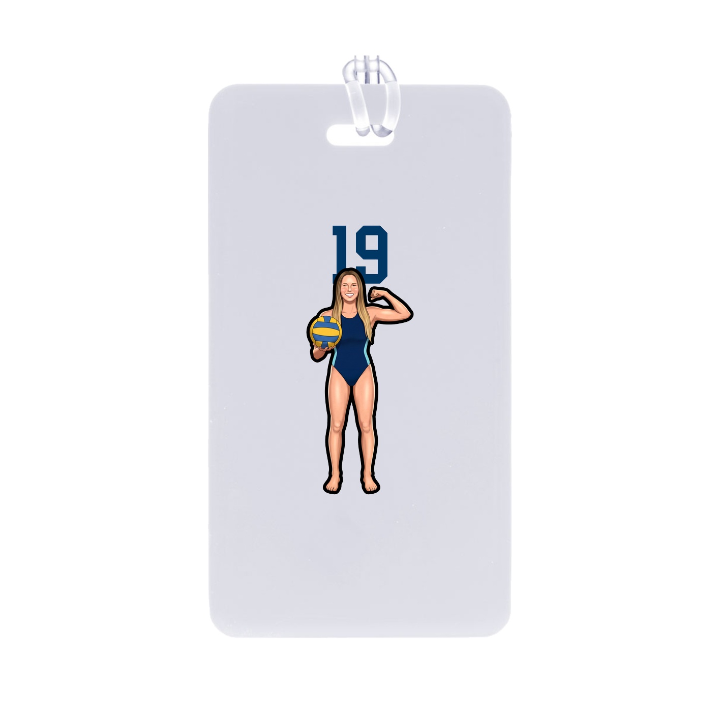 Bag Tag — Number Top in Classic