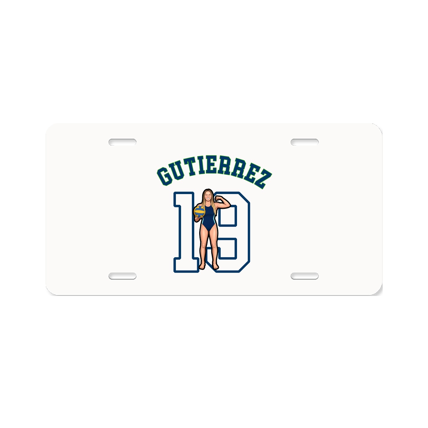 License Plate — Shirsey Arch in Classic