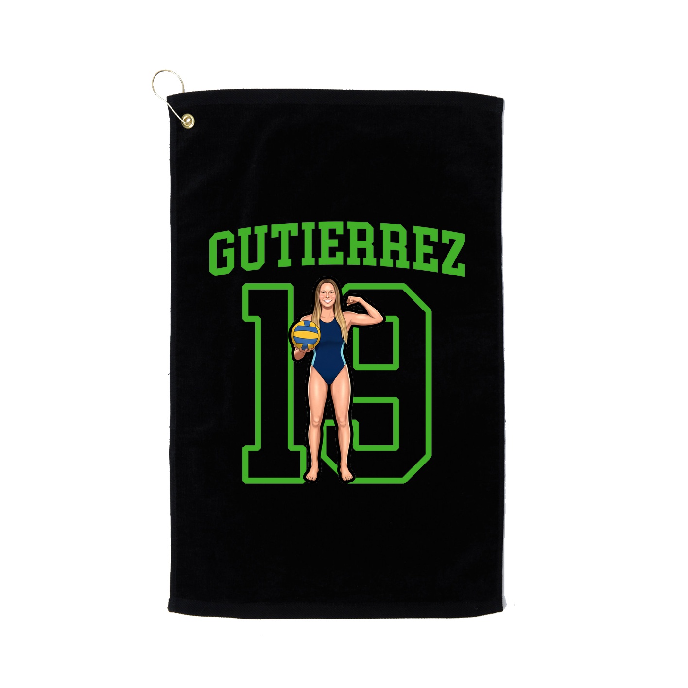 Golf Towel — Shirsey in Black