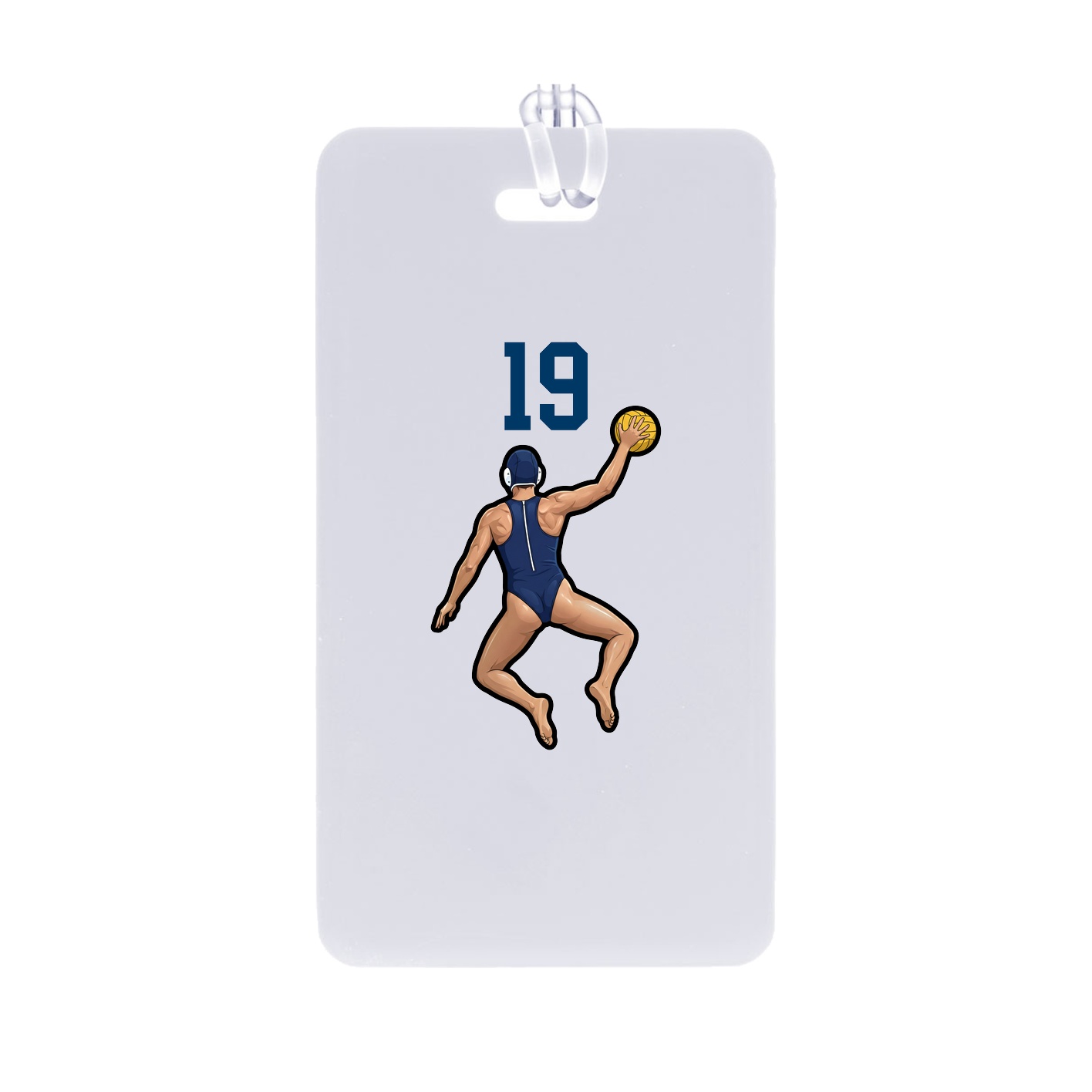 Bag Tag — Number Top in Classic