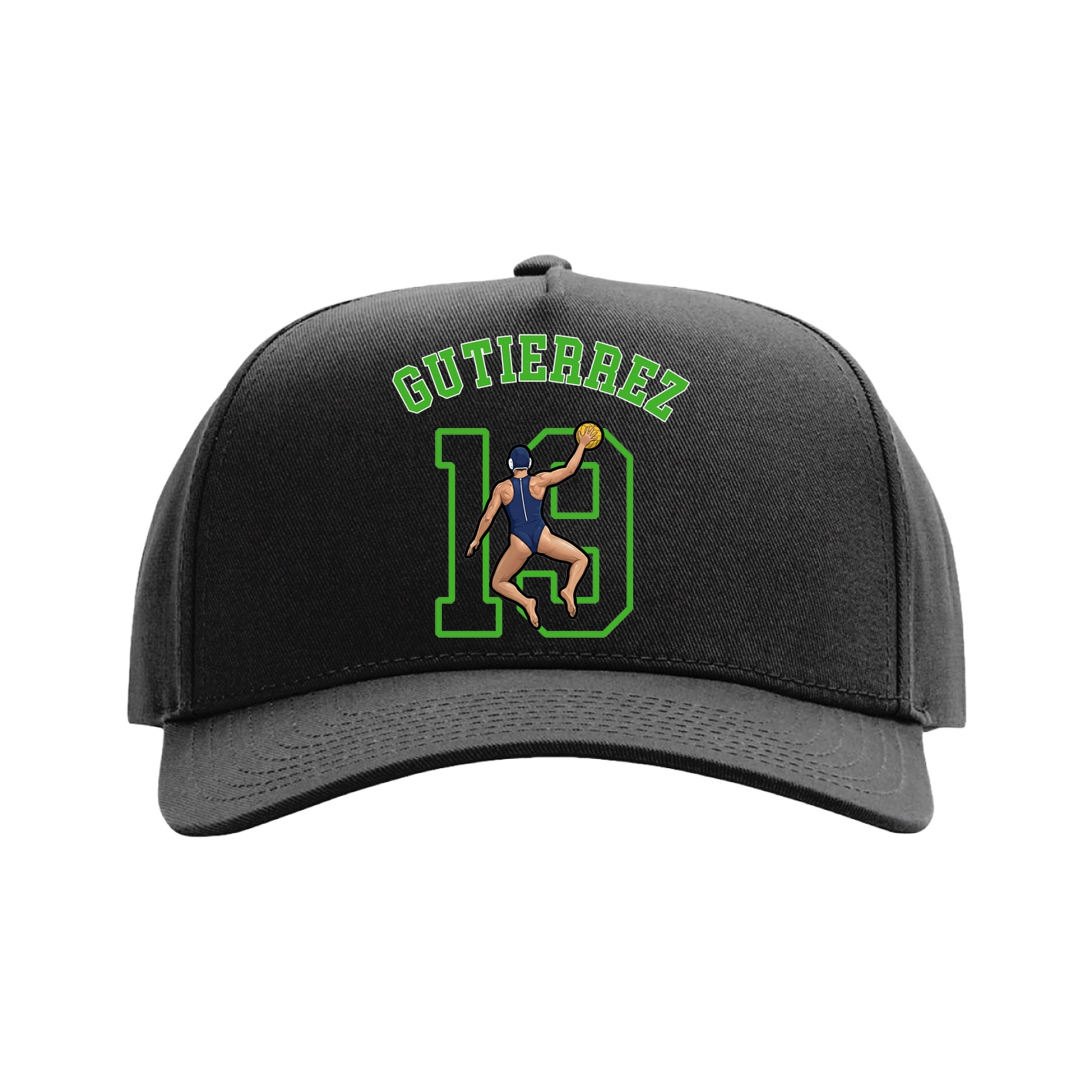 Full Fabric Five-Panel Champ Cap
