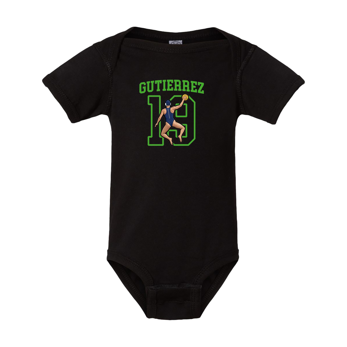 Baby Onesie — Shirsey in Black