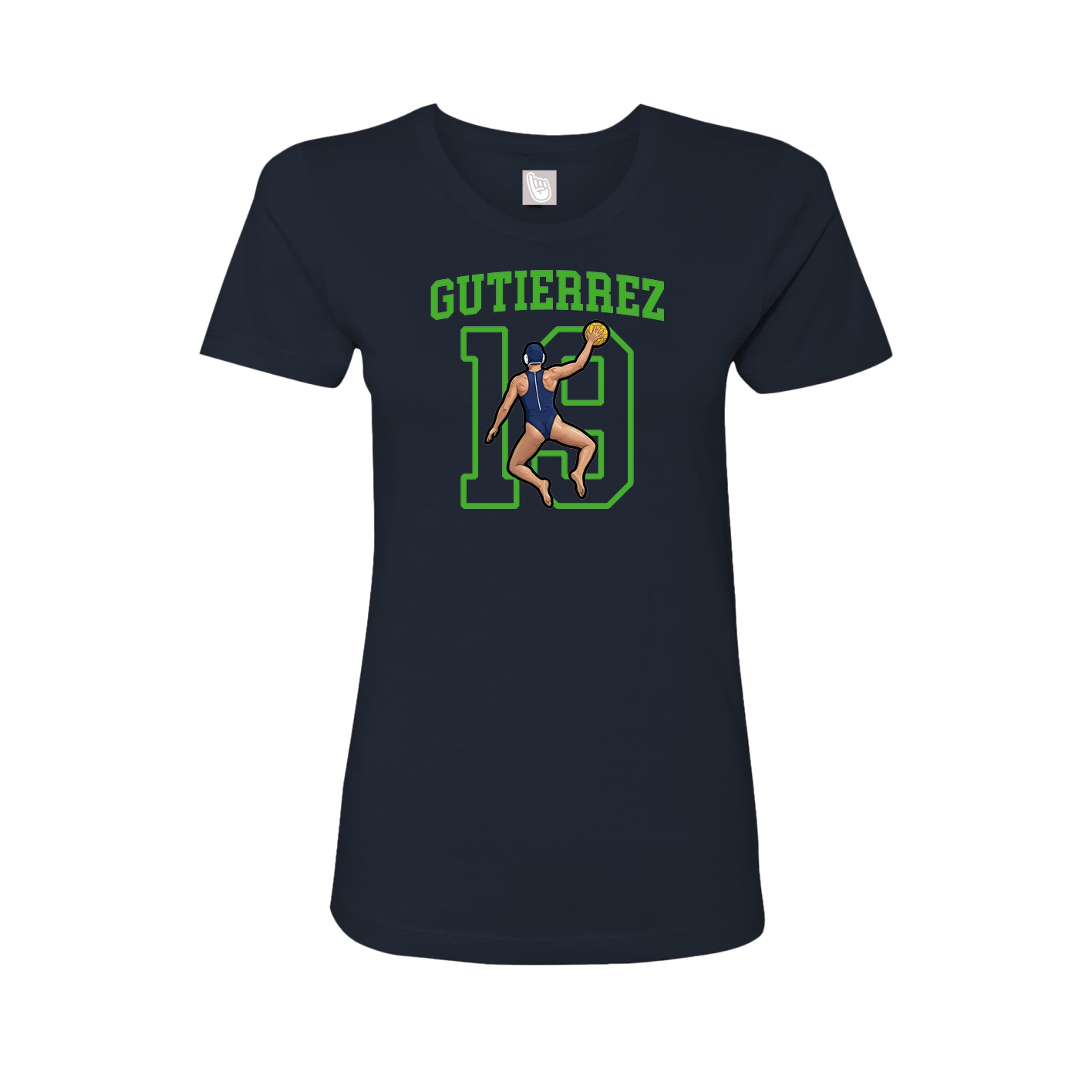 Fitted Women's Tee — Shirsey in Navy