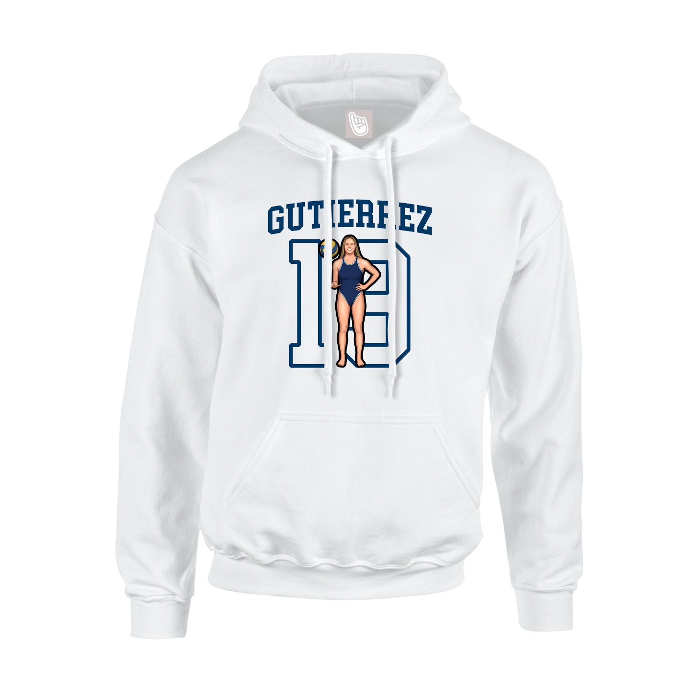 Youth Hoodie — Shirsey in White