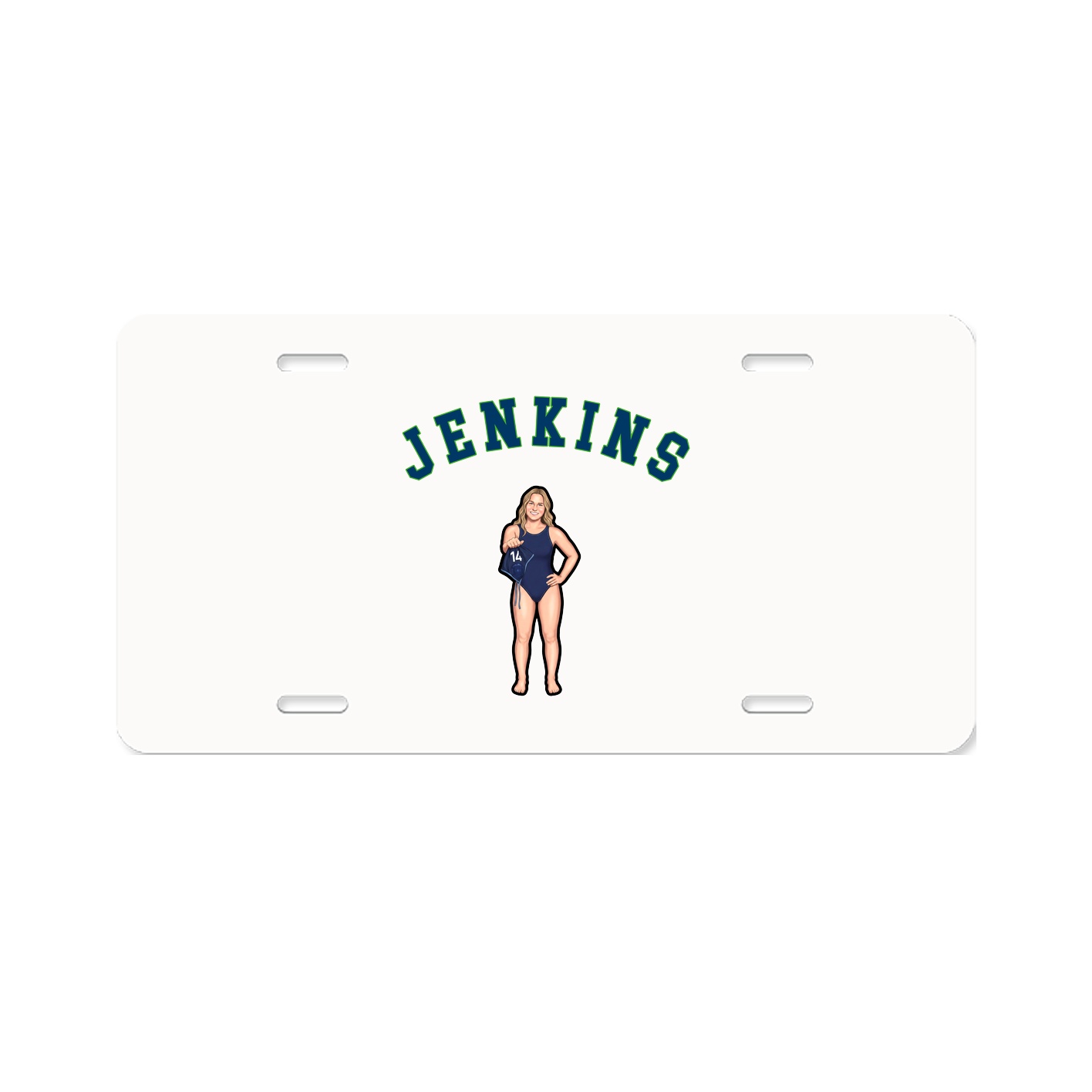 License Plate — Shirsey Arch in Classic