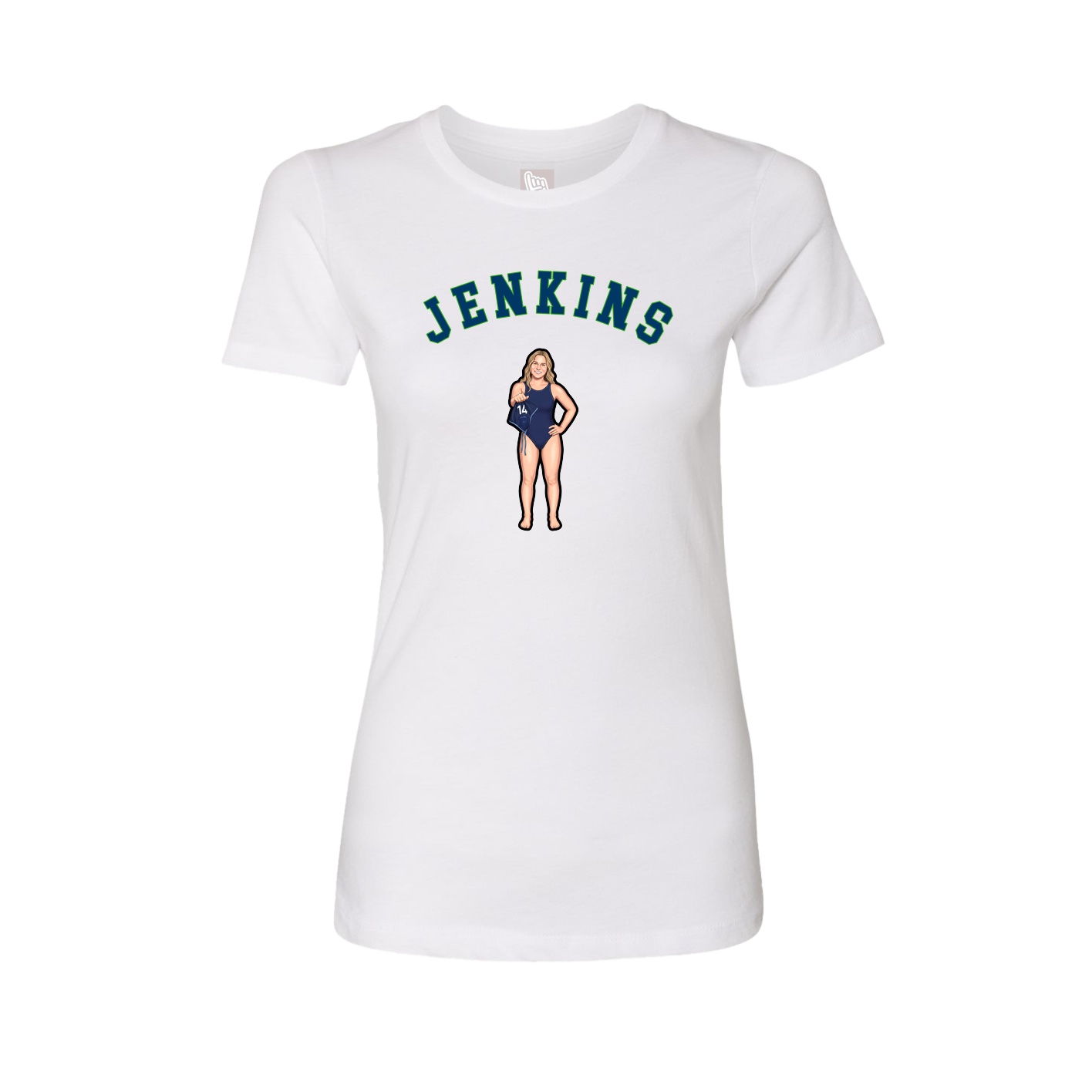 Womens Tee — Shirsey Arch in White