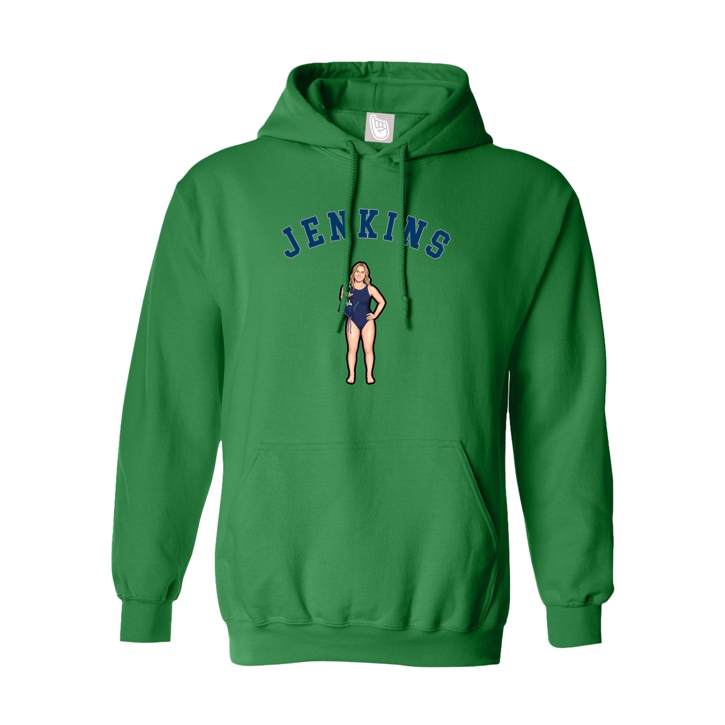 Hoodie — Shirsey Arch in Green