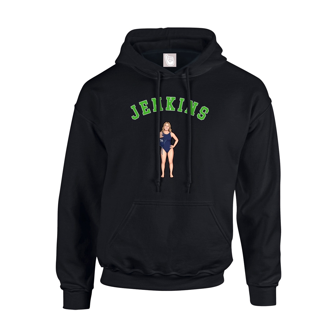 Youth Hoodie — Shirsey Arch in Black