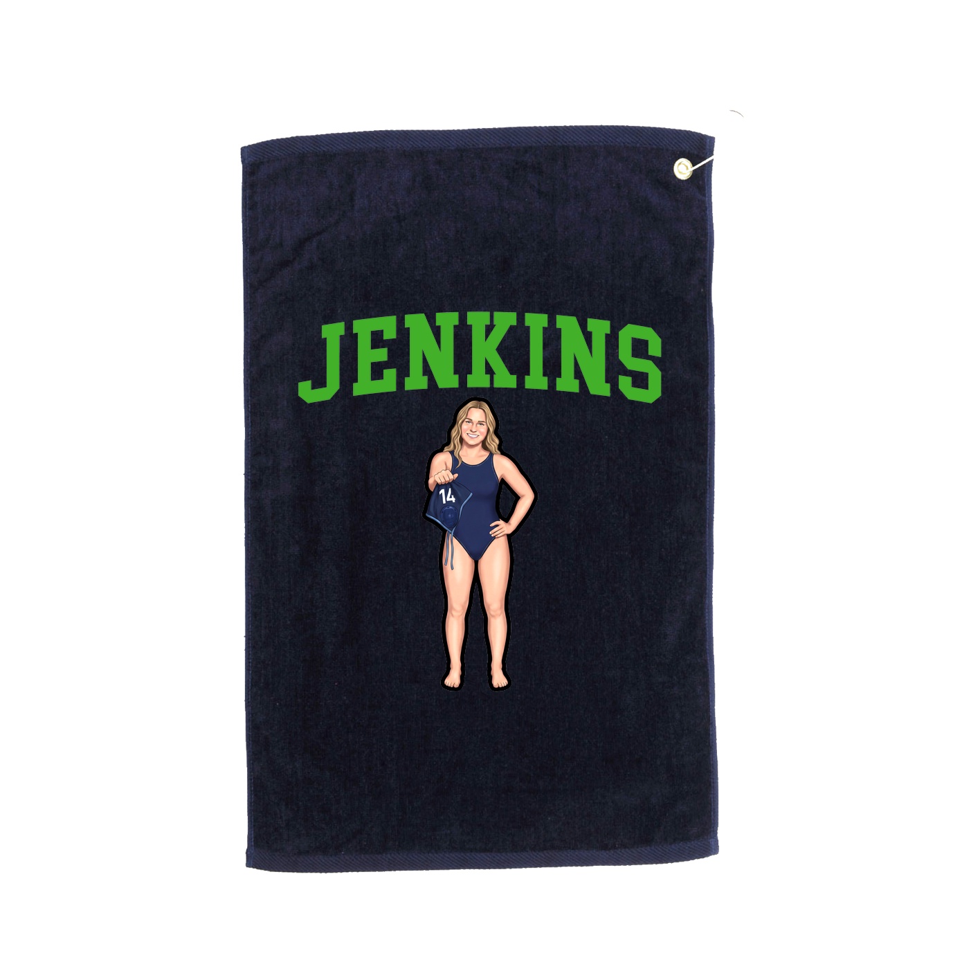 Golf Towel — Shirsey in Navy