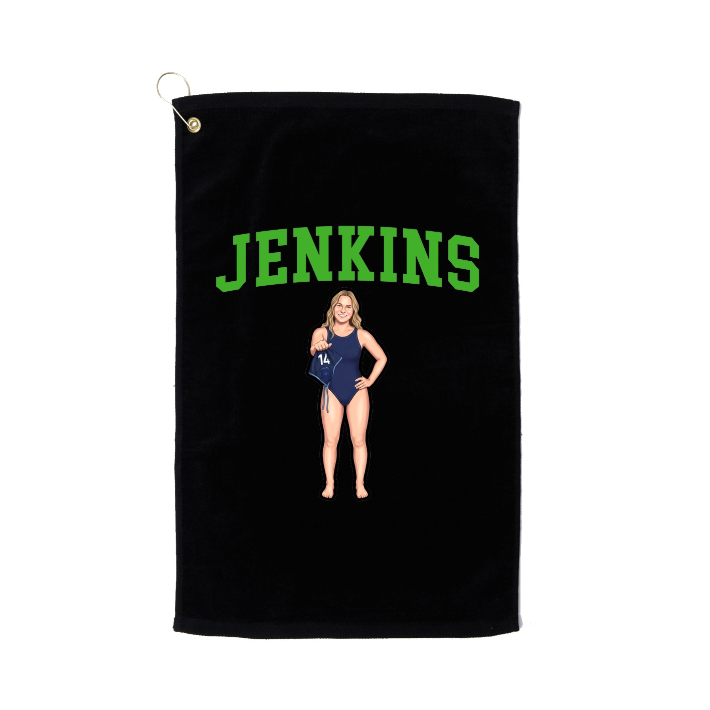 Golf Towel — Shirsey in Black
