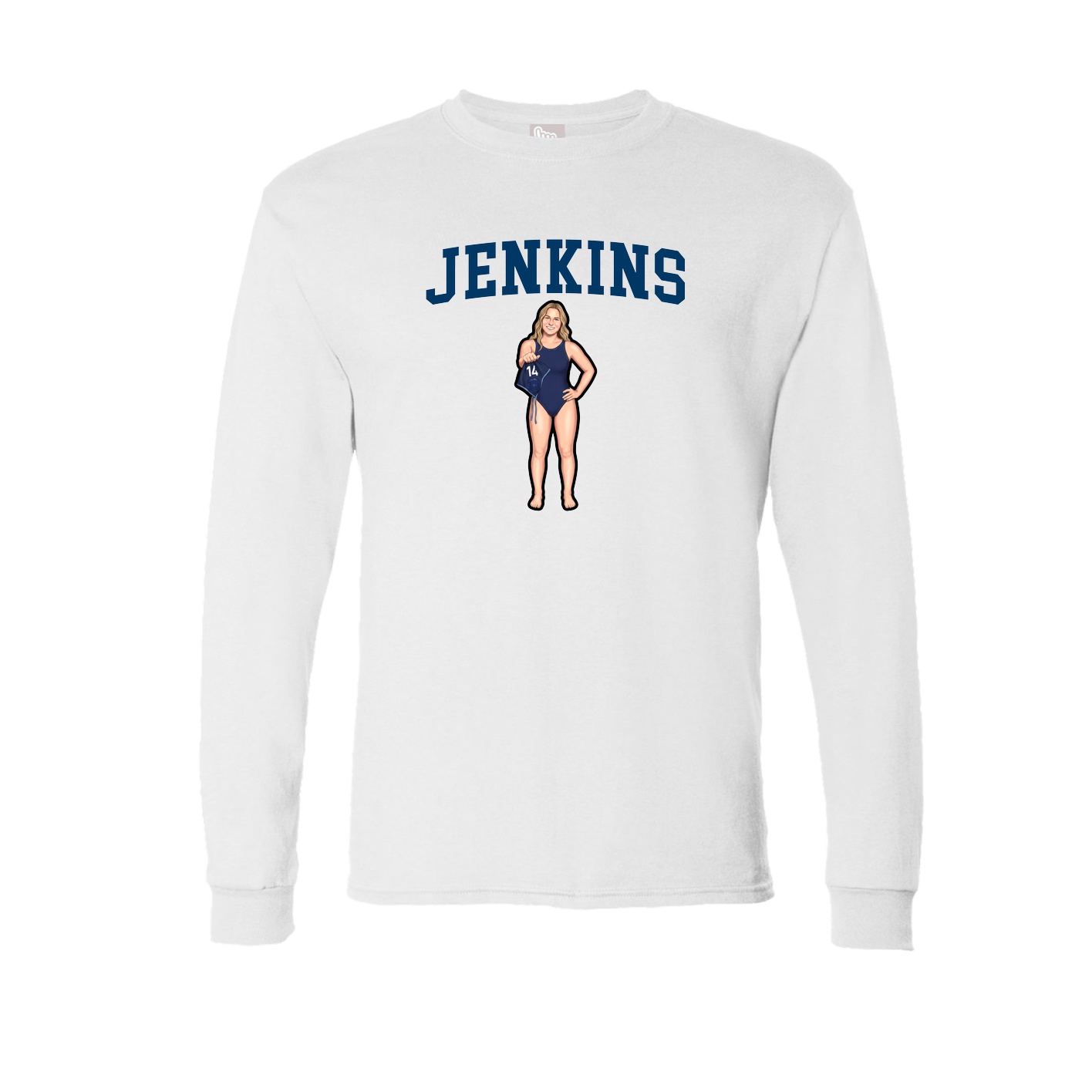 Long Sleeve Tee — Shirsey in White