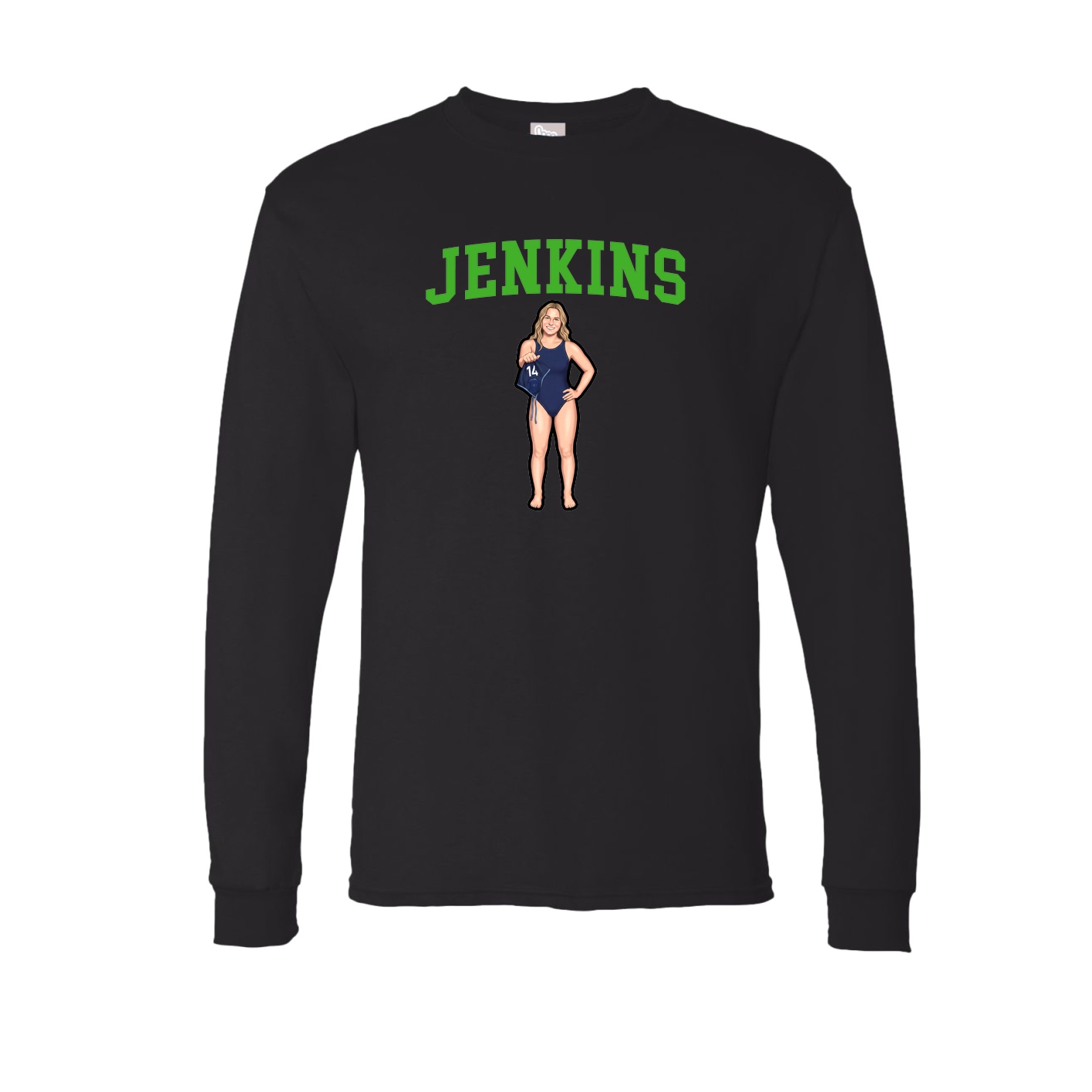 Long Sleeve Tee — Shirsey in Black