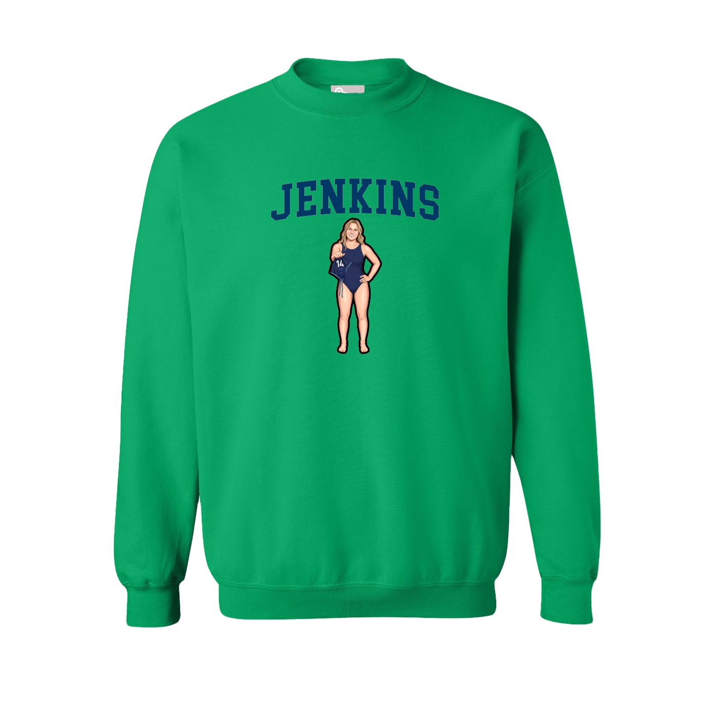 Fleece Crew — Shirsey in Green