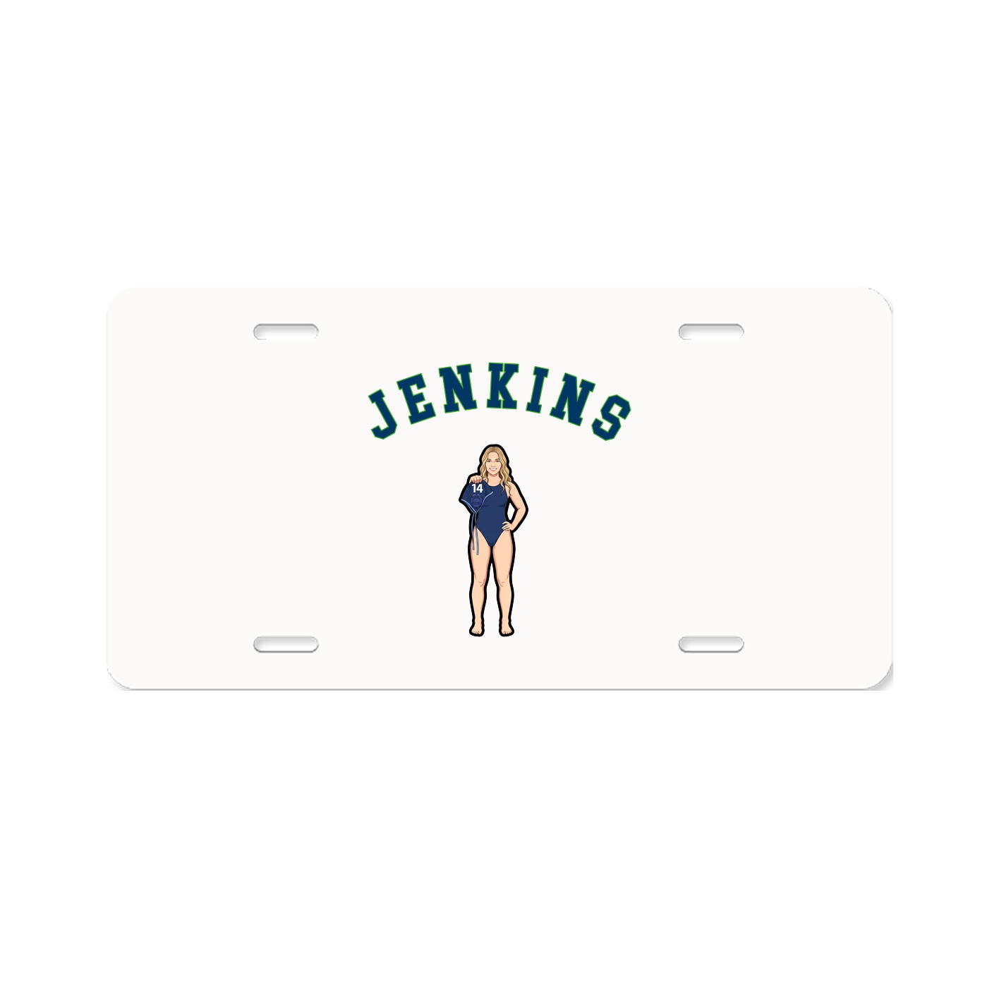 License Plate — Shirsey Arch in Classic