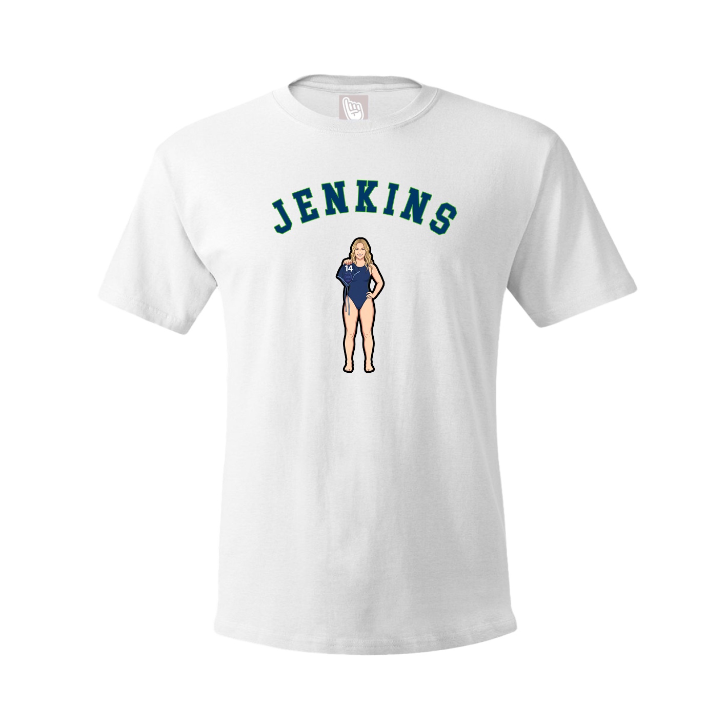 Tee — Shirsey Arch in White