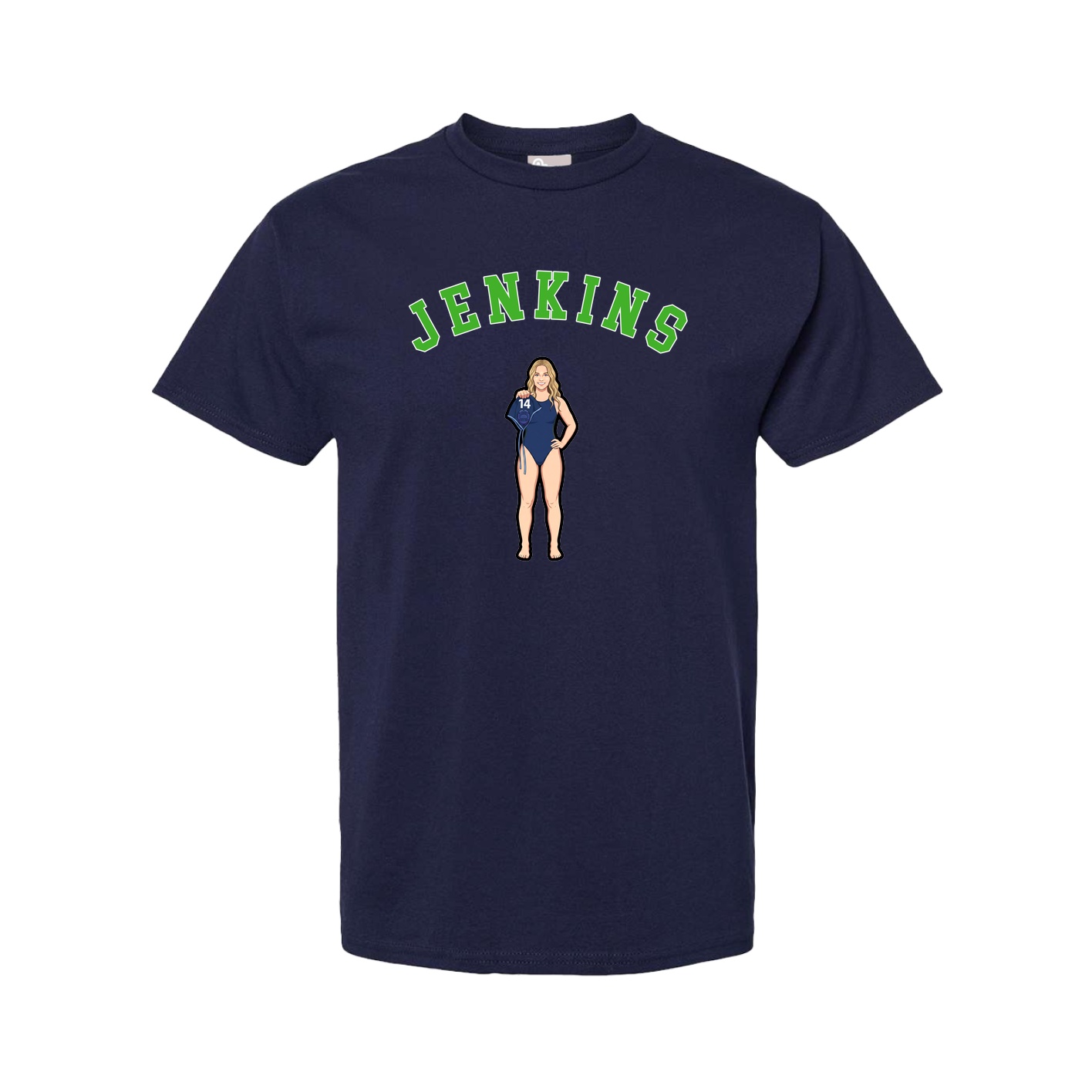Youth Tee — Shirsey Arch in Navy