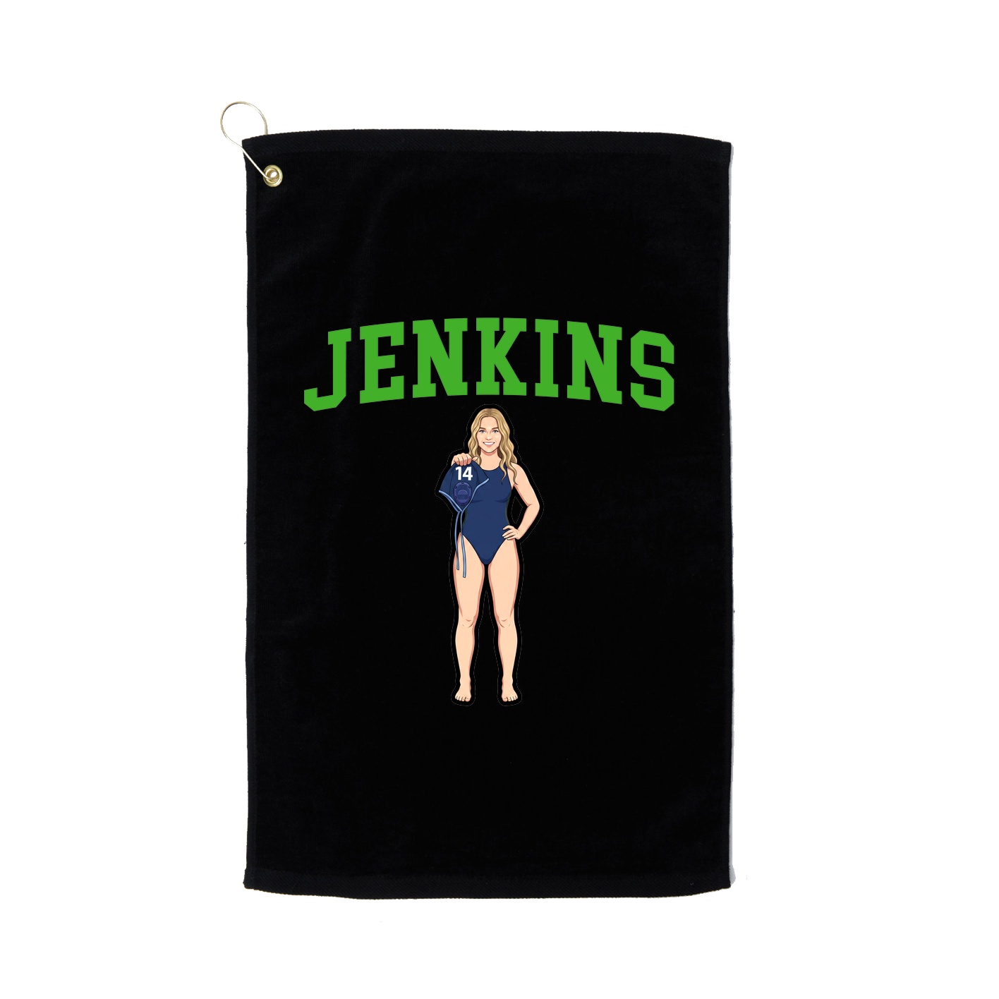 Golf Towel — Shirsey in Black