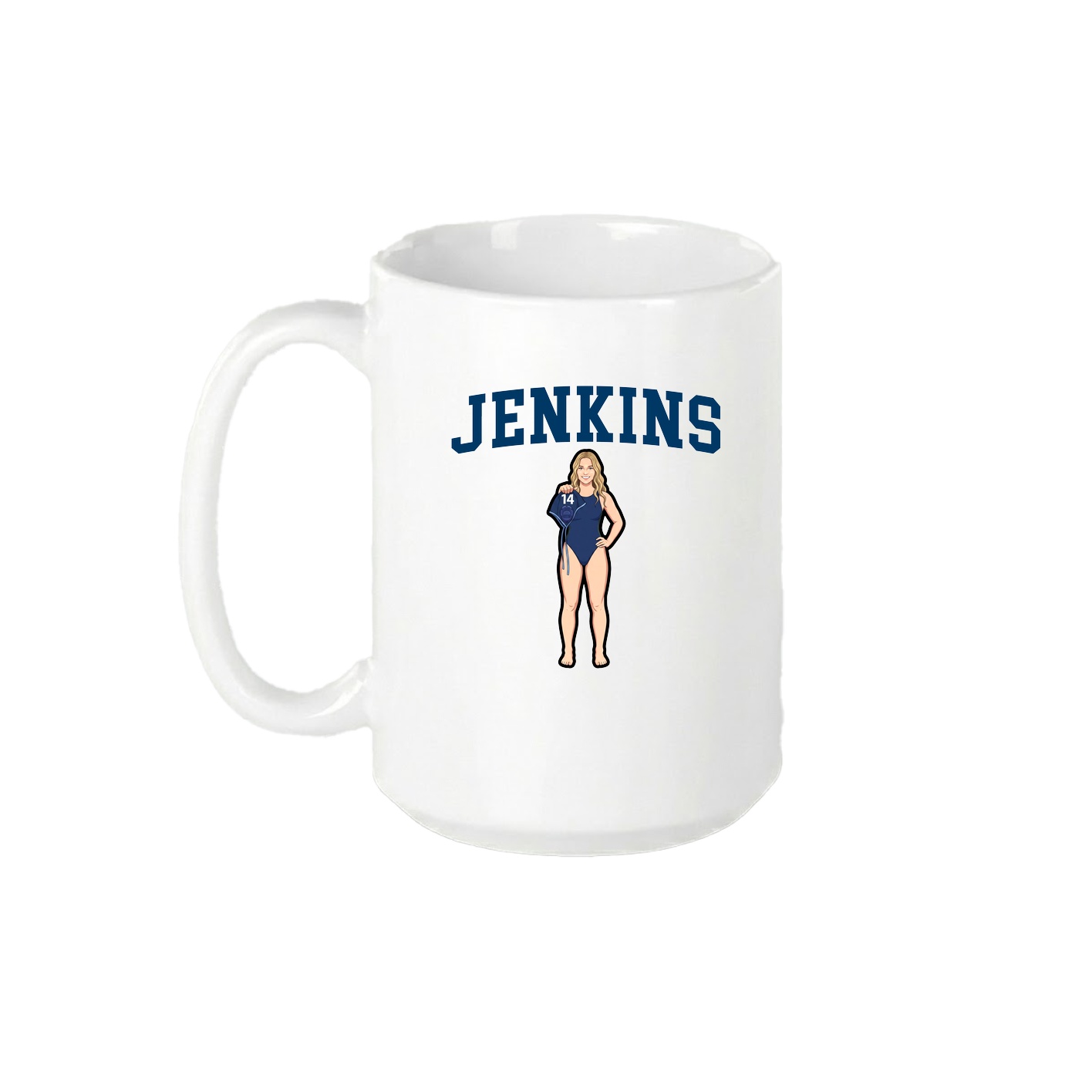 15oz Coffee Mug — Shirsey in White