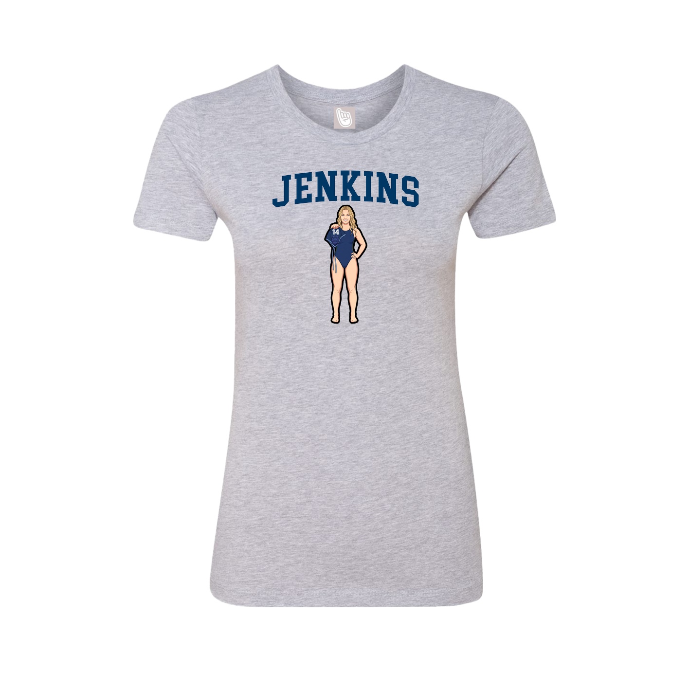 Womens Tee — Shirsey in Grey