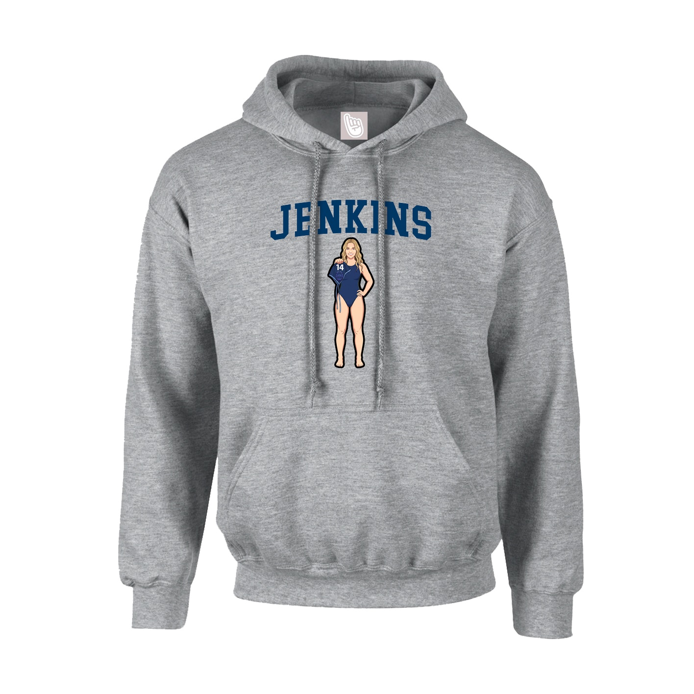 Hoodie — Shirsey in Grey
