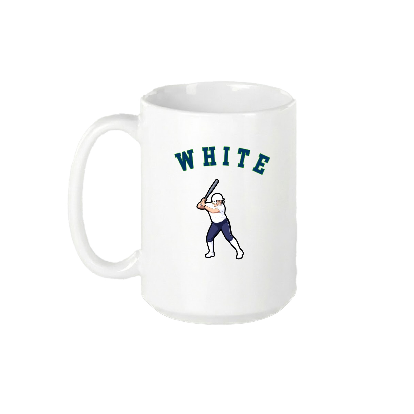 15oz Coffee Mug — Shirsey Arch in White