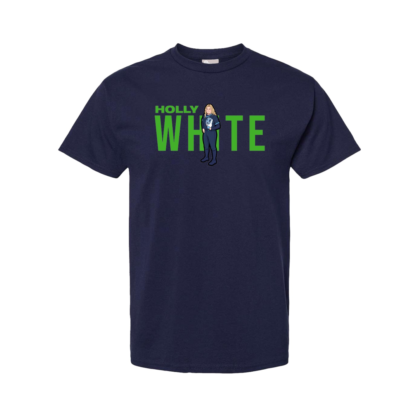 Youth Tee — Player Name in Navy