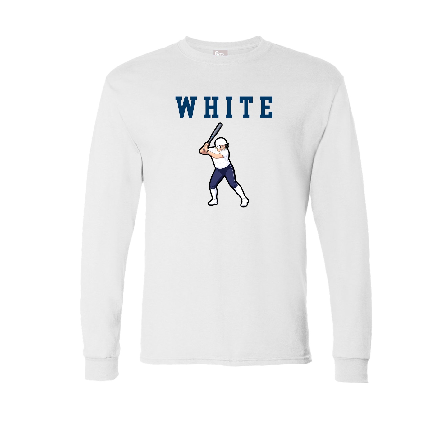 Long Sleeve Tee — Shirsey in White