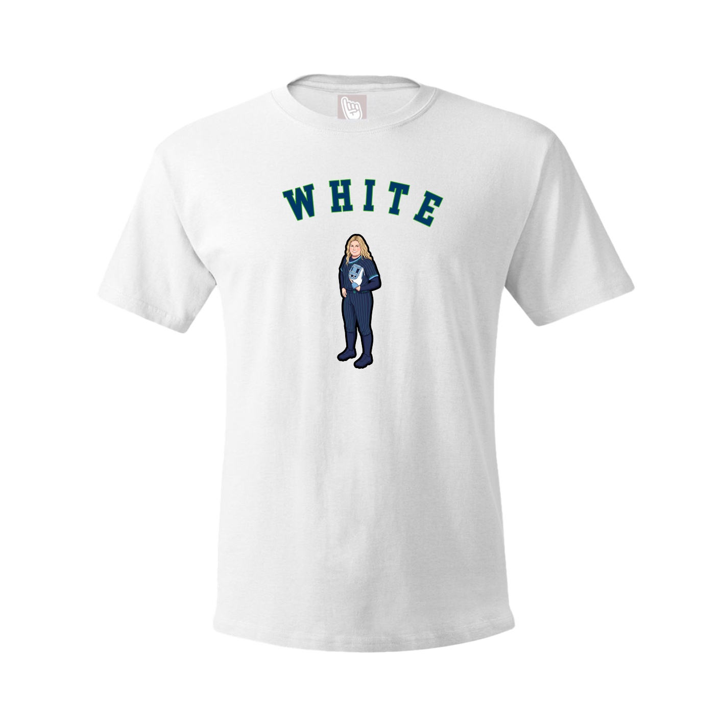 Tee — Shirsey Arch in White