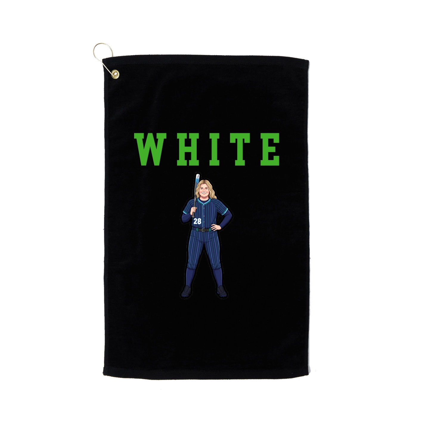 Golf Towel — Shirsey in Black