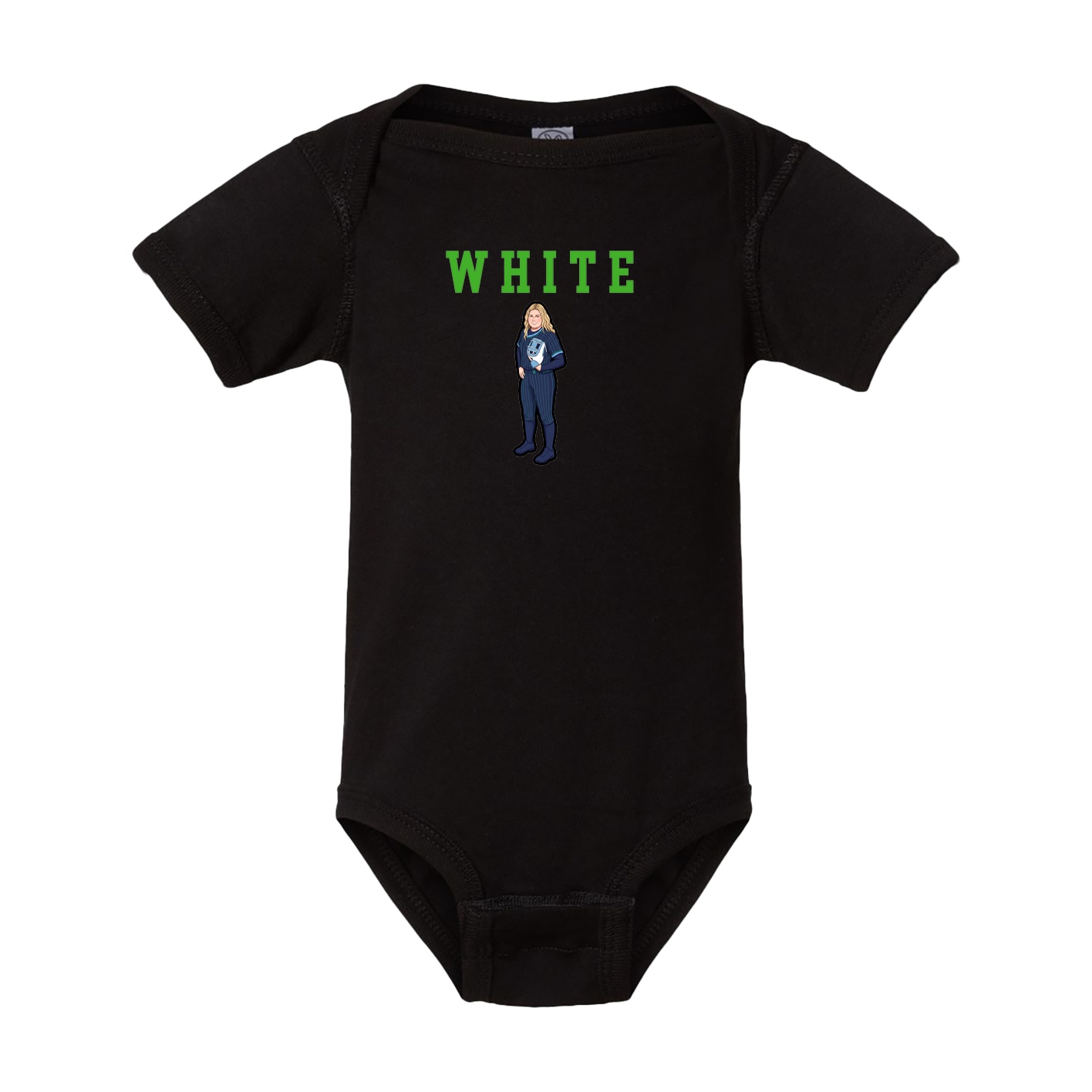 Baby Onesie — Shirsey in Black