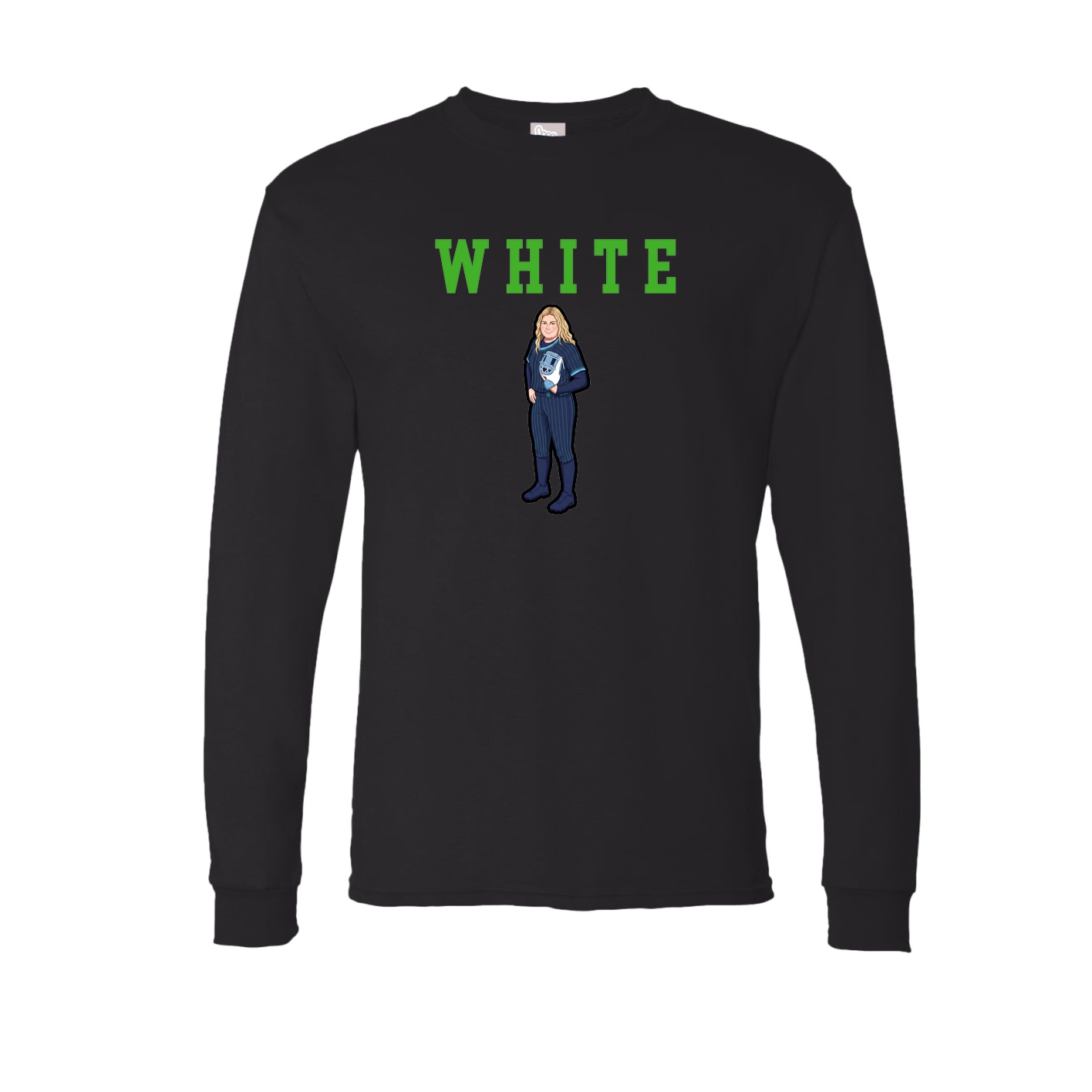 Long Sleeve Tee — Shirsey in Black