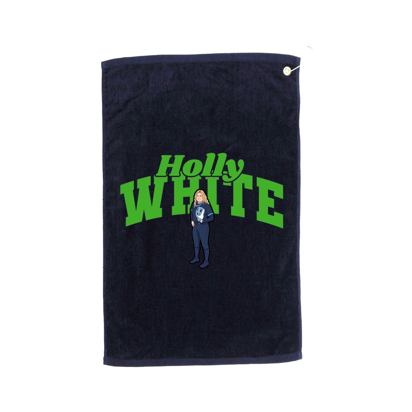 Golf Towel — Signature Arch in Navy