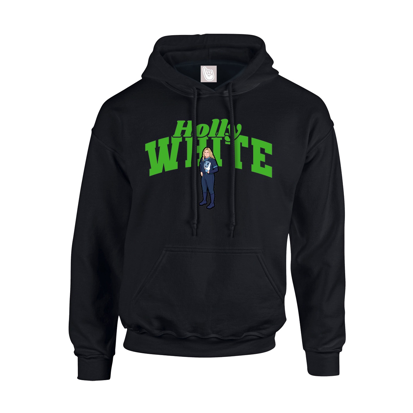 Hoodie — Signature Arch in Black