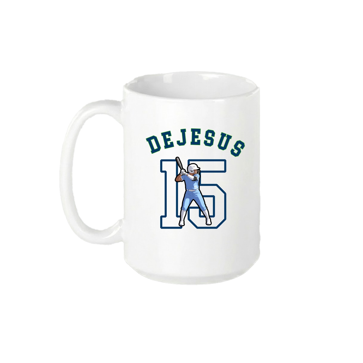 15oz Coffee Mug — Shirsey Arch in White