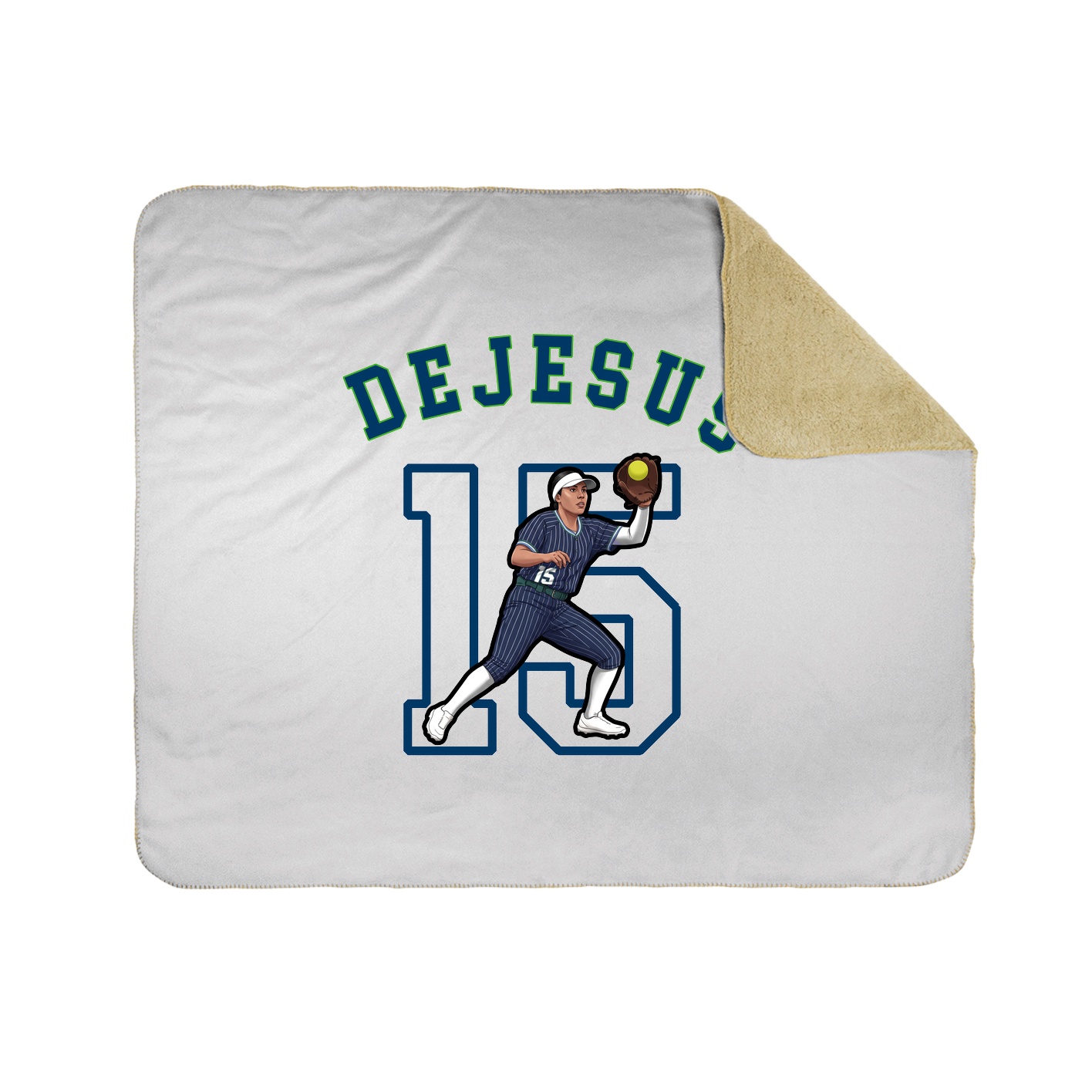 Throw Blanket — Shirsey Arch in White