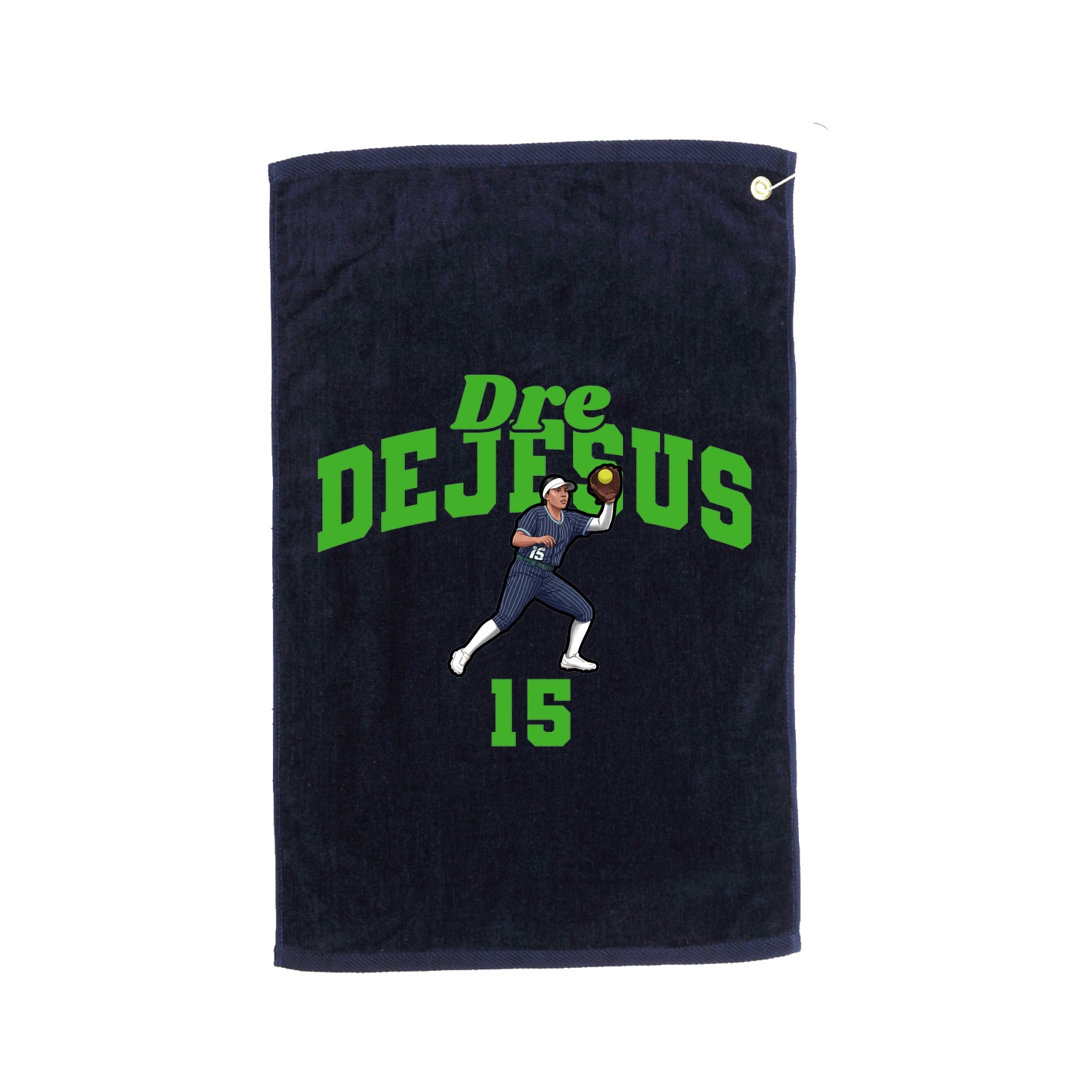 Golf Towel — Signature Arch in Navy