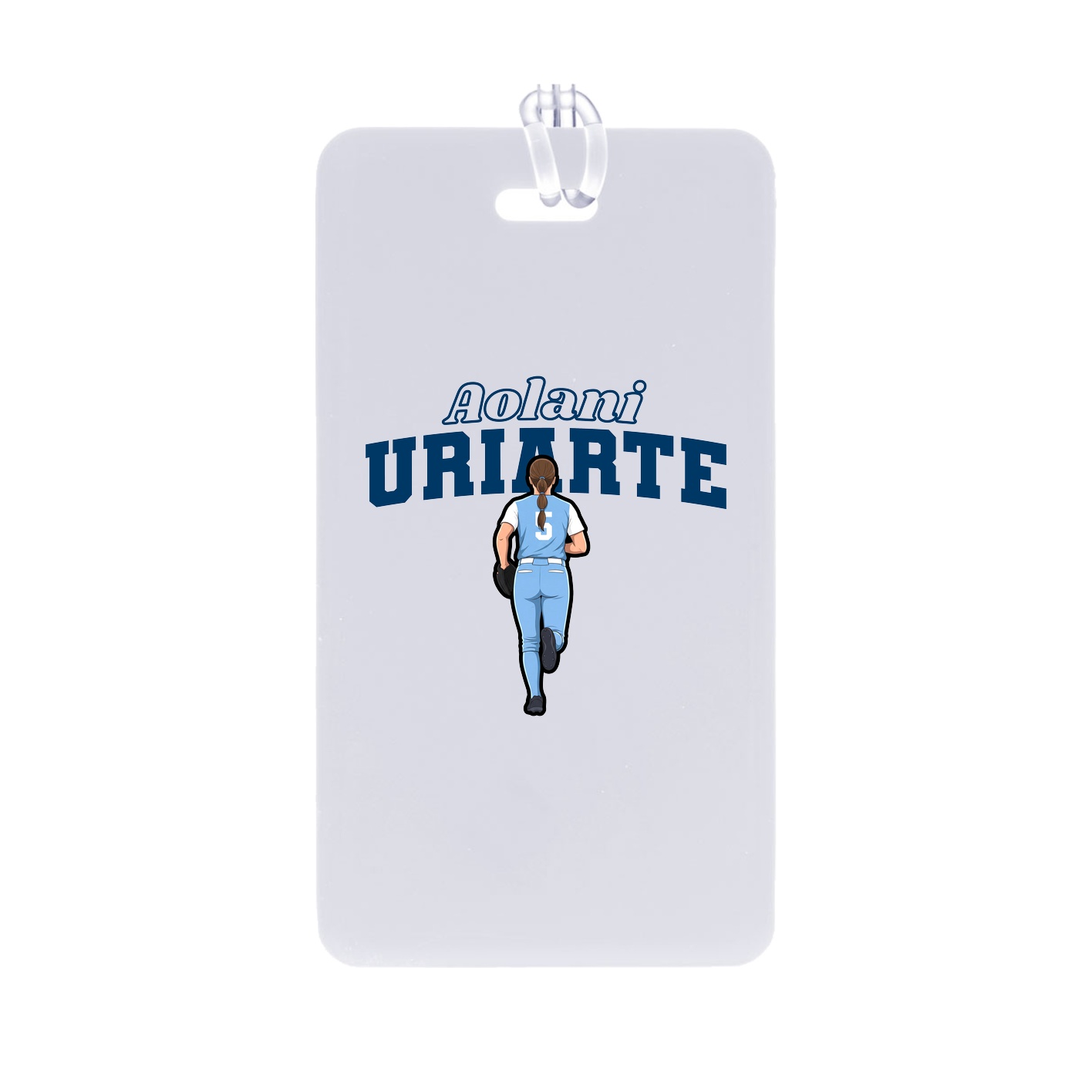 Bag Tag — Name Arch in Classic