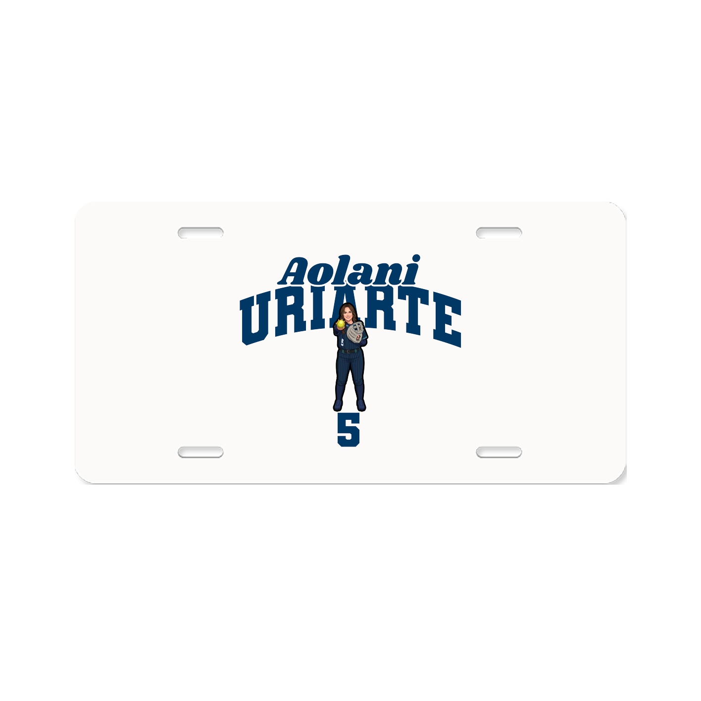 License Plate — Signature Arch in Classic