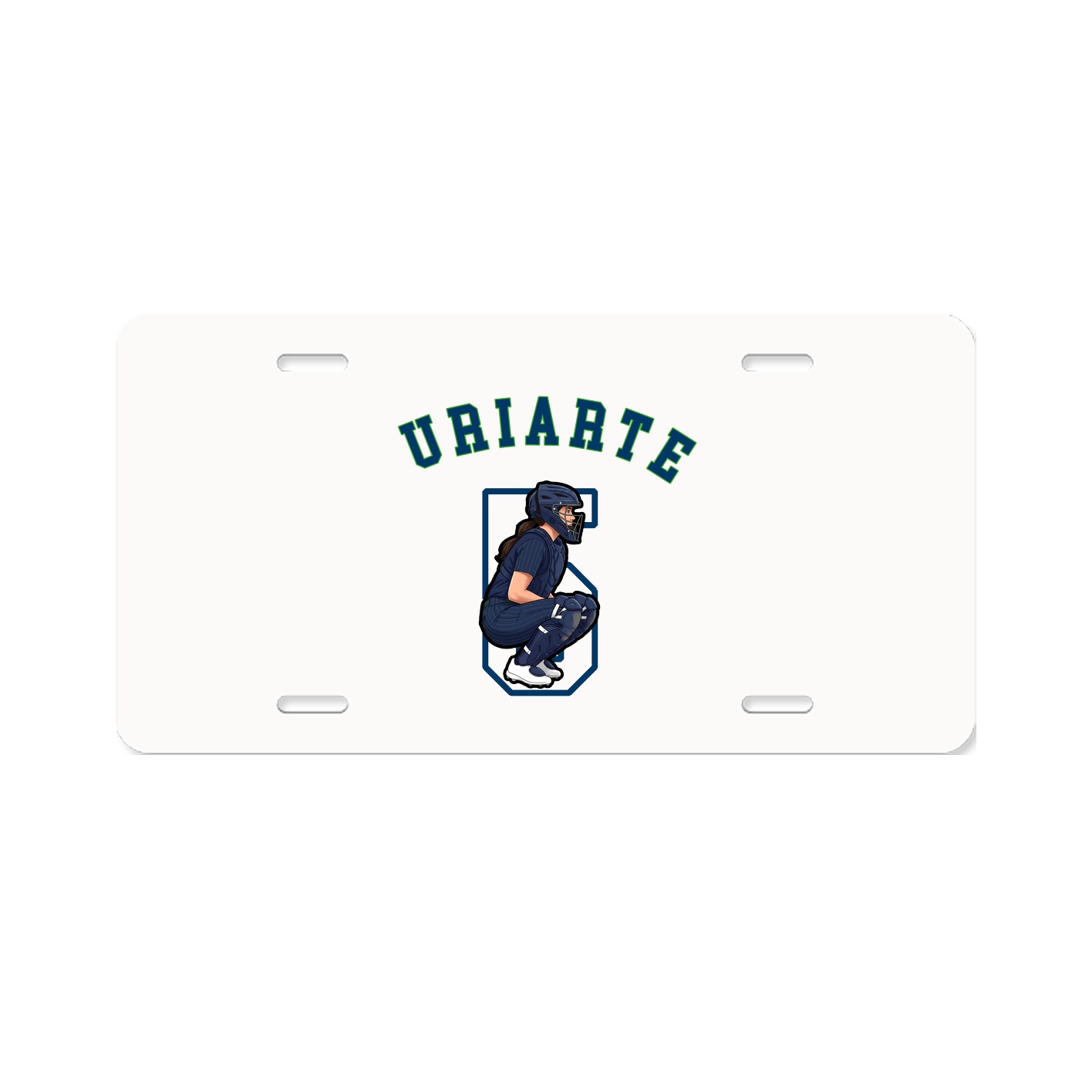 License Plate — Shirsey Arch in Classic