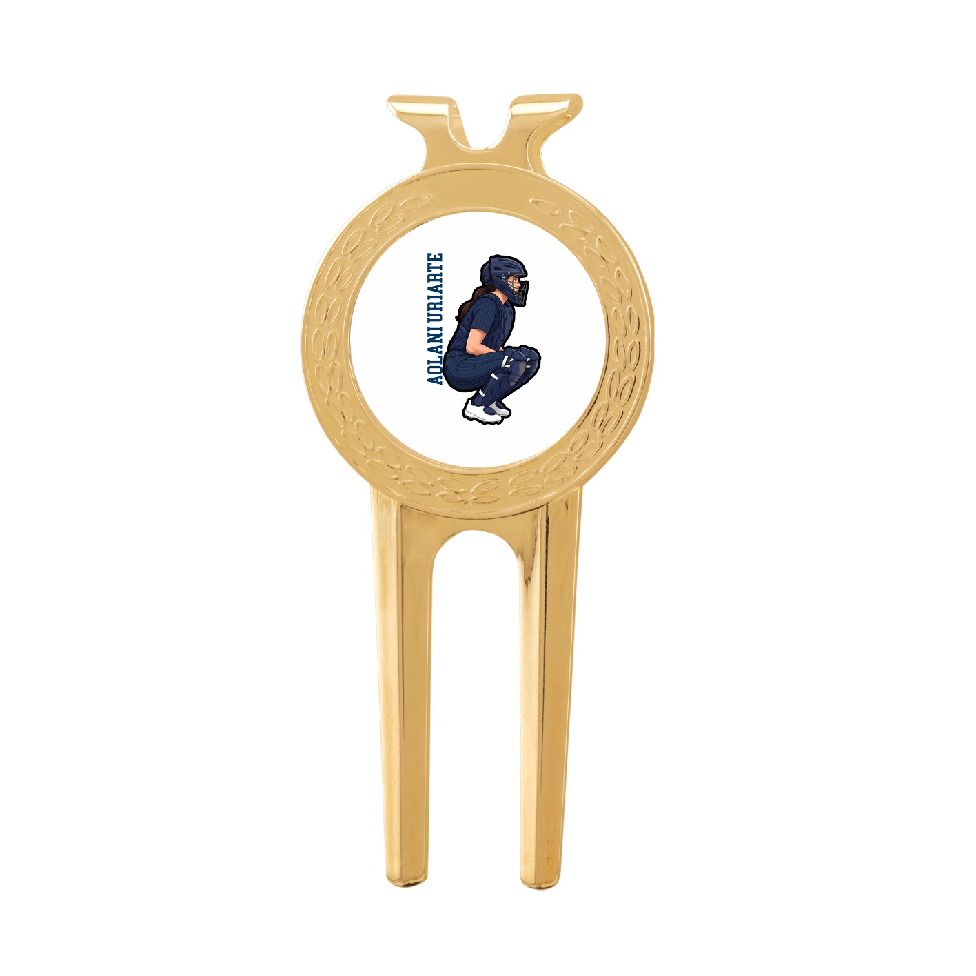 Divot Tool with Ball Marker — Name Vertical in Classic