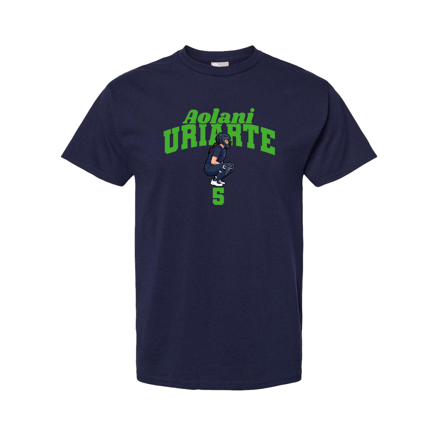 Tee — Signature Arch in Navy