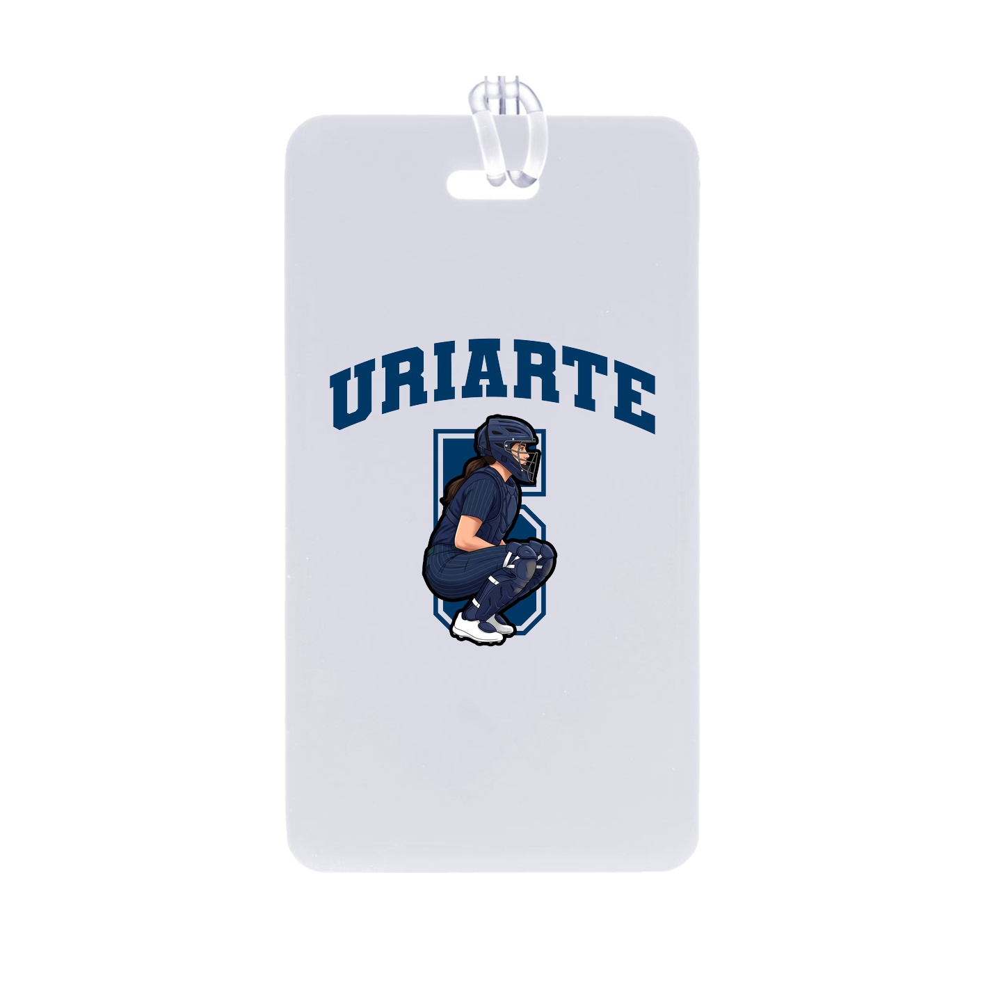Bag Tag — Number in Classic