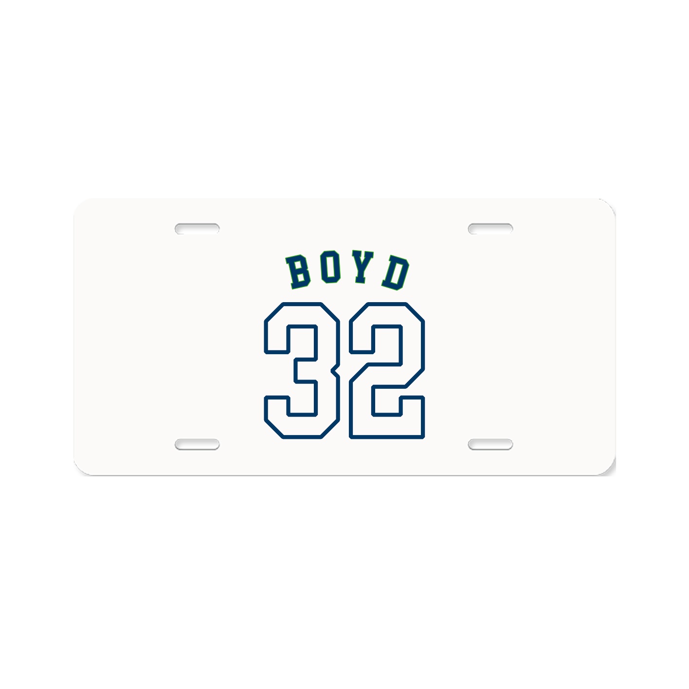 License Plate — Shirsey Arch in Classic